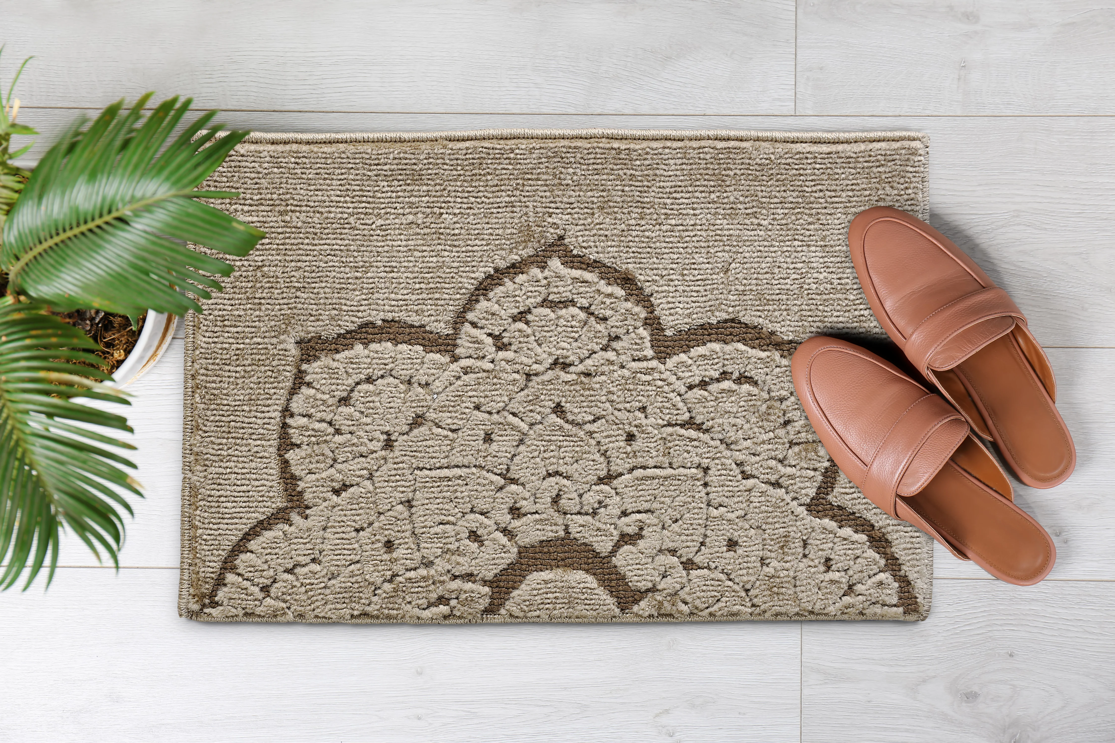 MANDALA Strong Anti-Slip Door Mat | Artistic Pattern with Firm Rubber Backing - Image 7