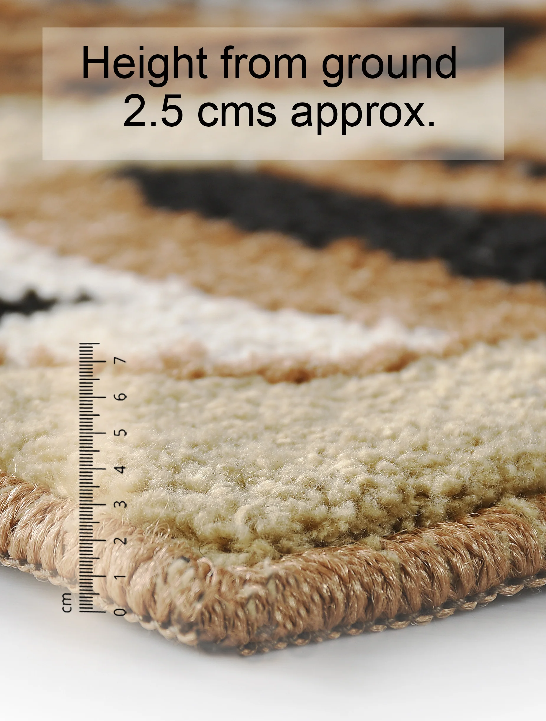 BAGH Anti-Slip Door Mat – 90x120 cm | Extra-Large Size with Natural Texture - Image 5