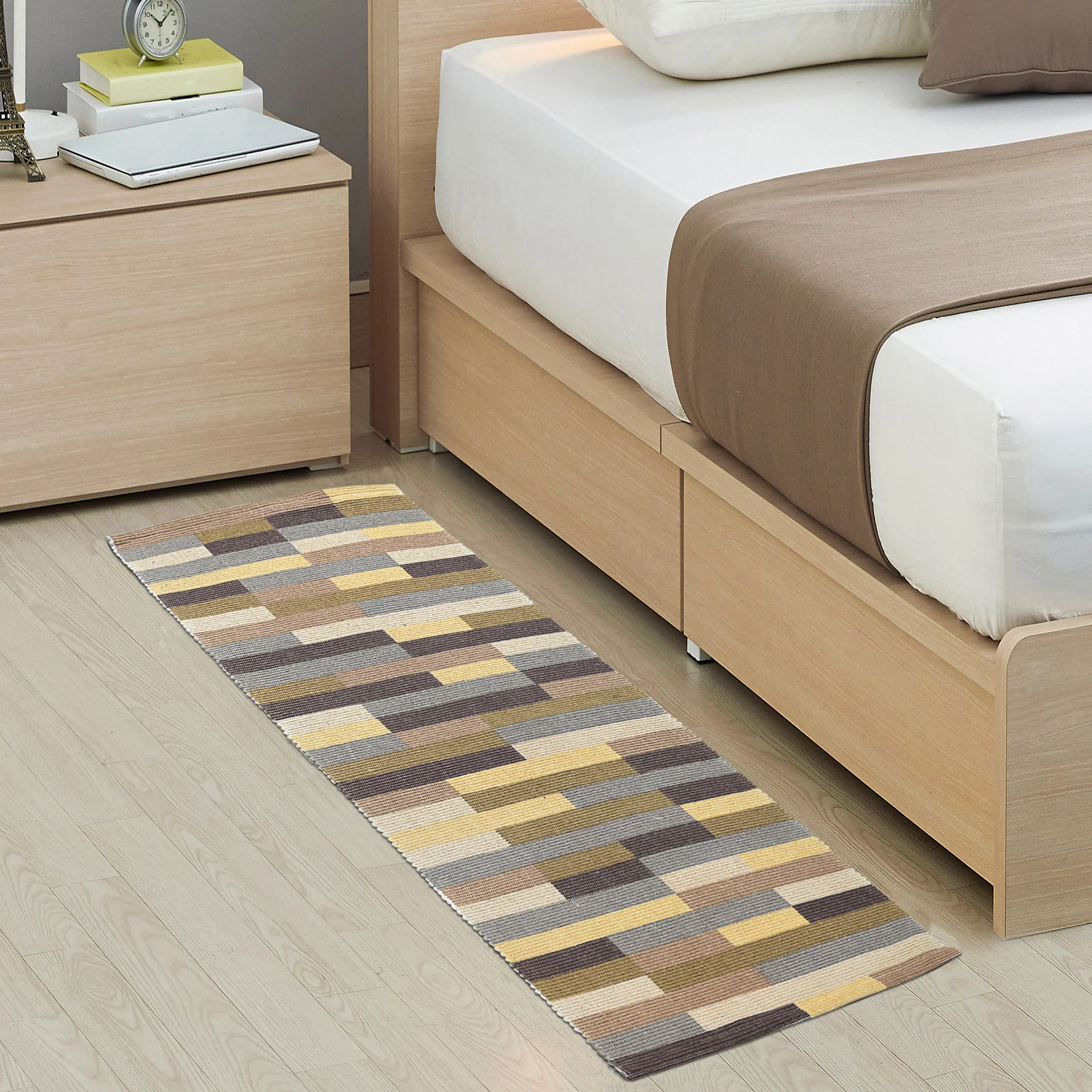 Lucier Cotton Anti-Skid Runner | Multipurpose Floor Runner