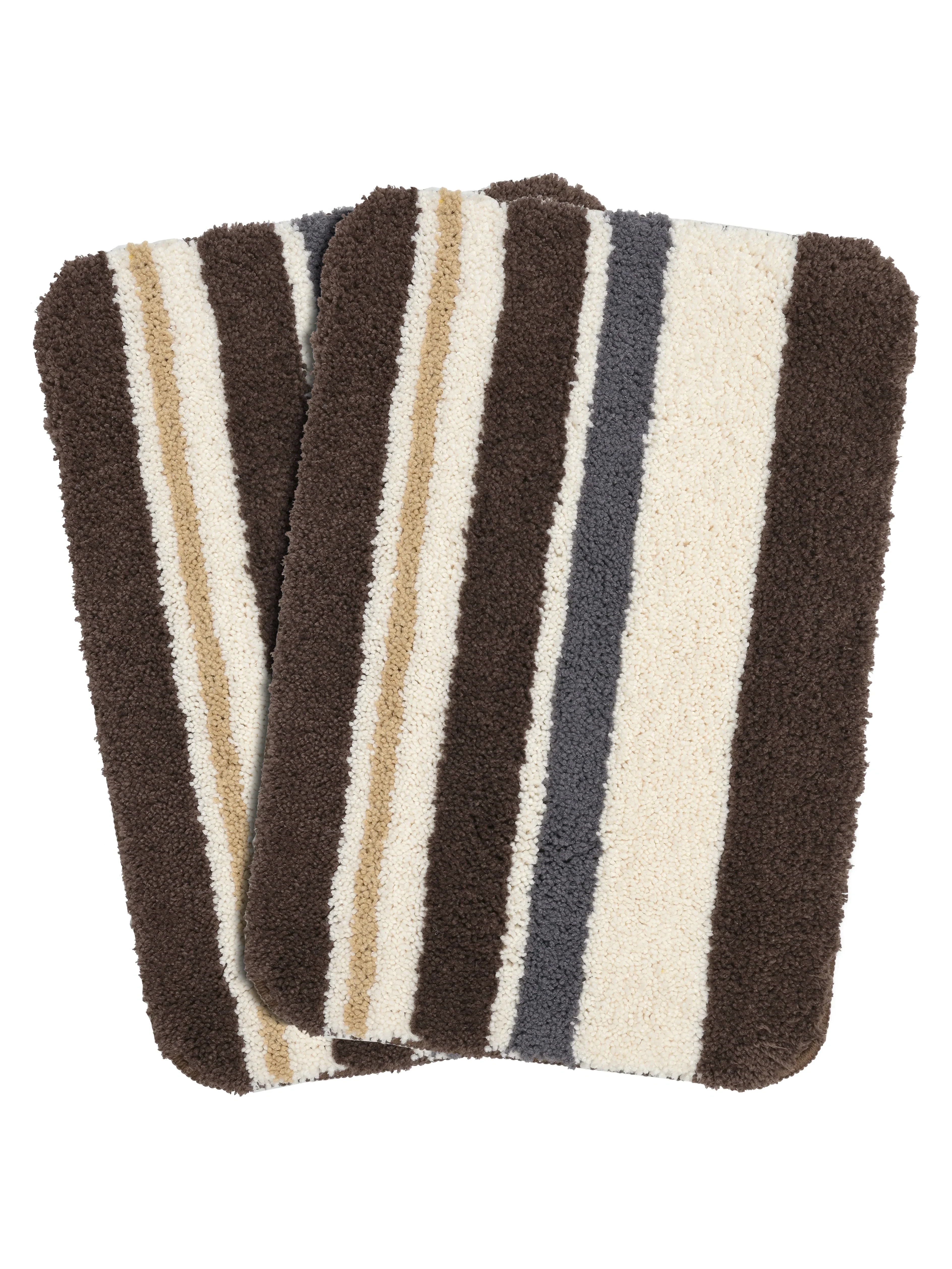 Aby Soft Anti-Slip Bath Mat Set | 2 Pc Combo – Soft Touch & Easy Wash - Image 8