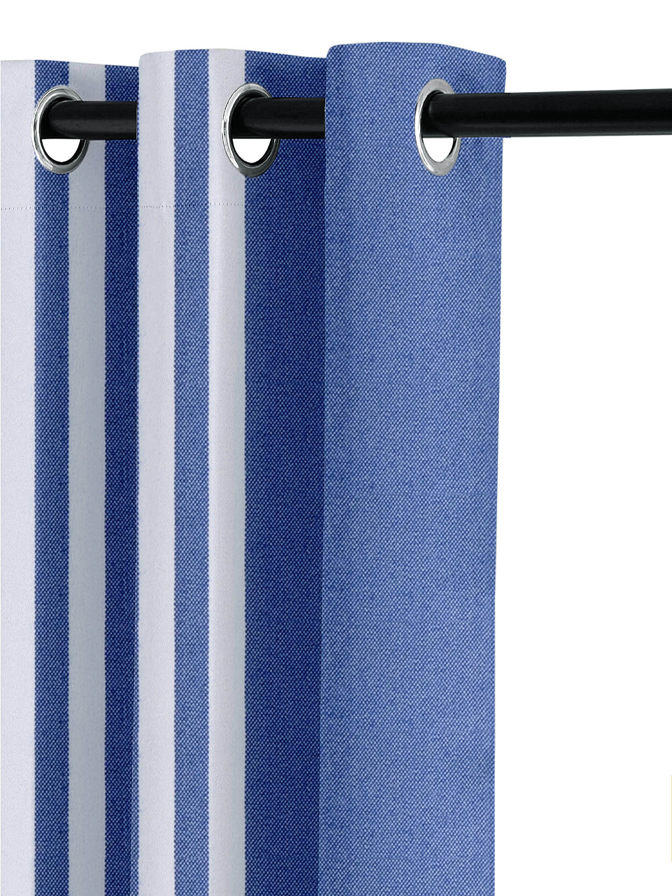 Even Stripe Handmade Cotton Curtains - Image 25