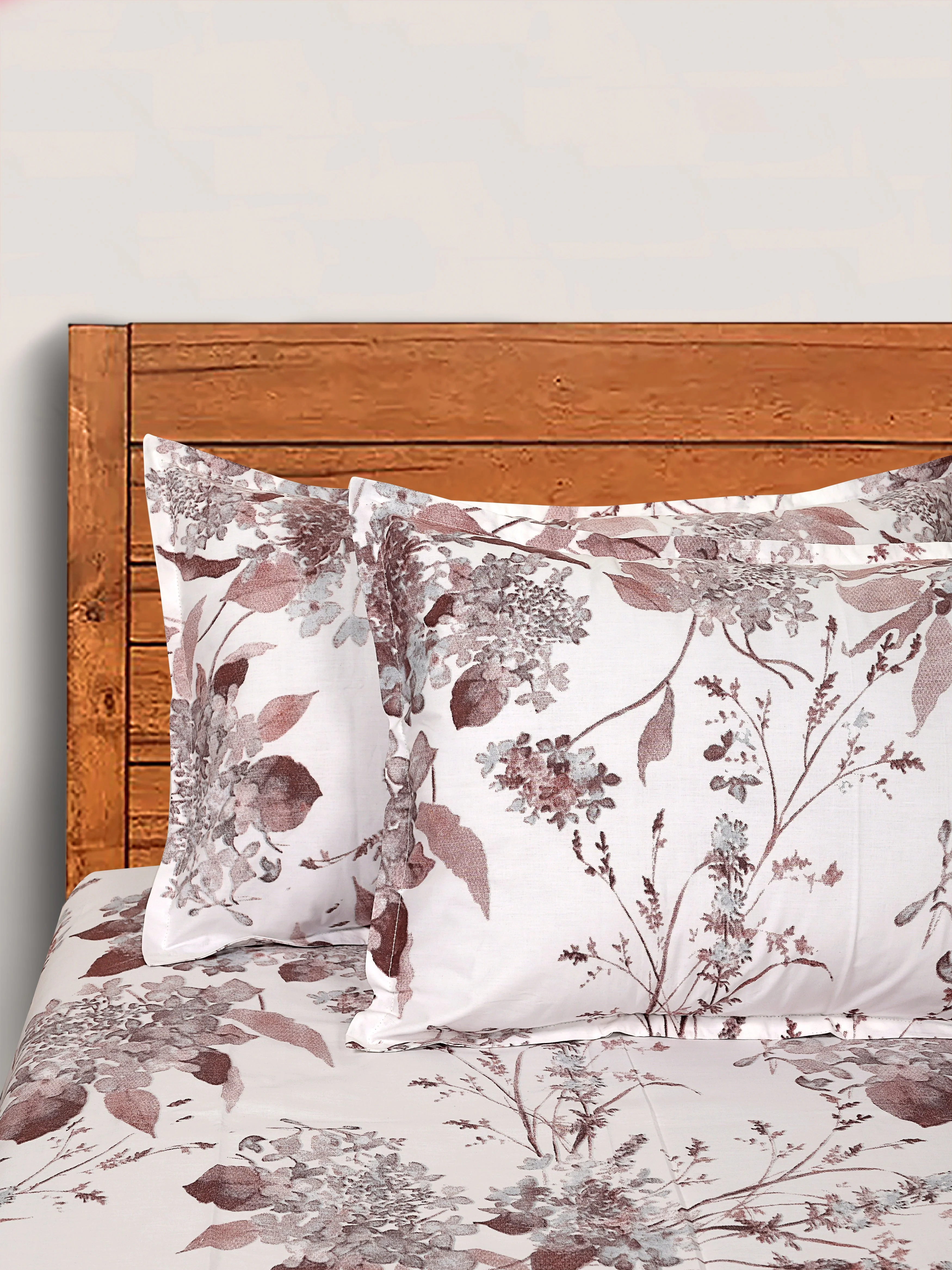 Ava Soft Bed Sheet Set | Smooth Finish Cotton Blend | Includes 2 Pillow Covers - Image 11