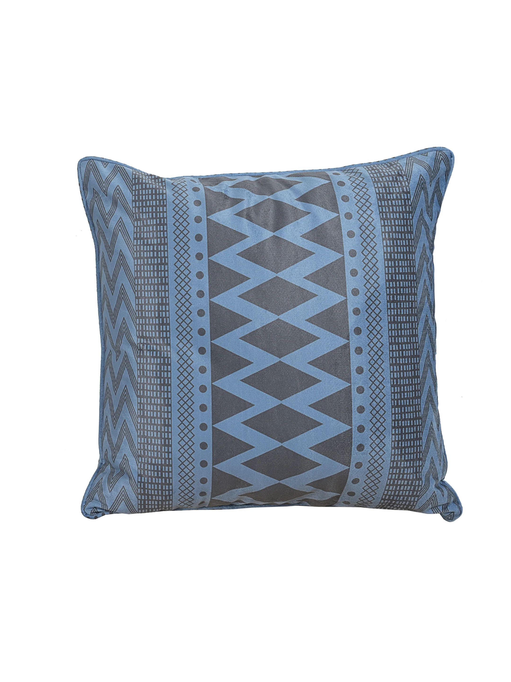 Aveda Velvet Boho Cushion Covers | Artistic Digital Print | Set of 2 - Image 6