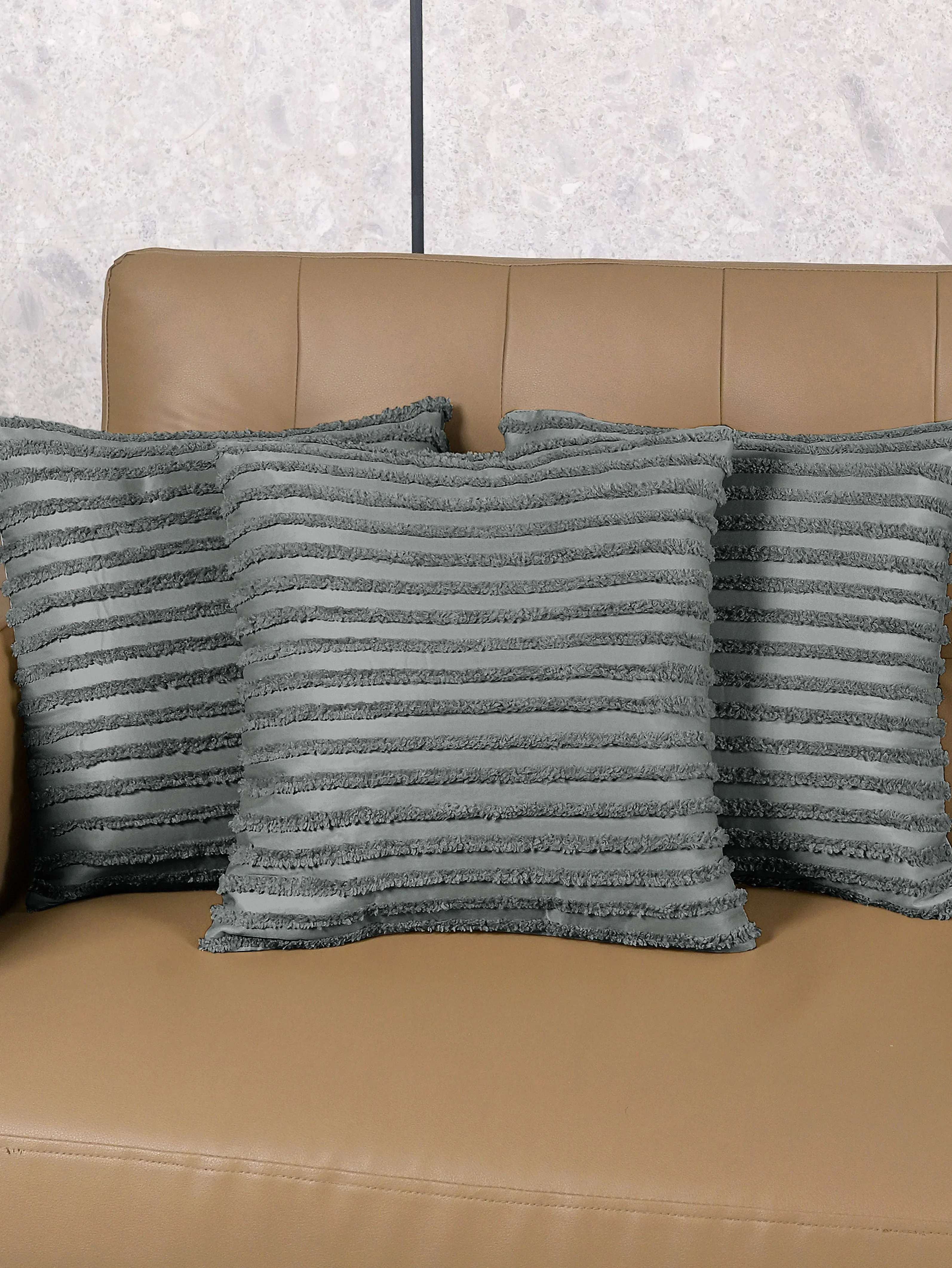 Axis Cushion Covers – Elegant Navy for a Sophisticated Living Space - Image 2