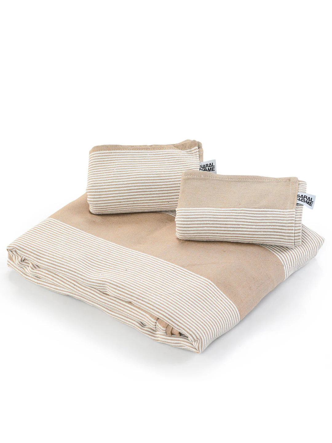 Bamboo Handwoven Cotton Bed Cover Set – Eco-Inspired Pattern | Breathable Cotton - Image 7
