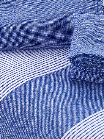 Bamboo Handwoven Cotton Bed Cover Set – Eco-Inspired Pattern | Breathable Cotton - Image 3