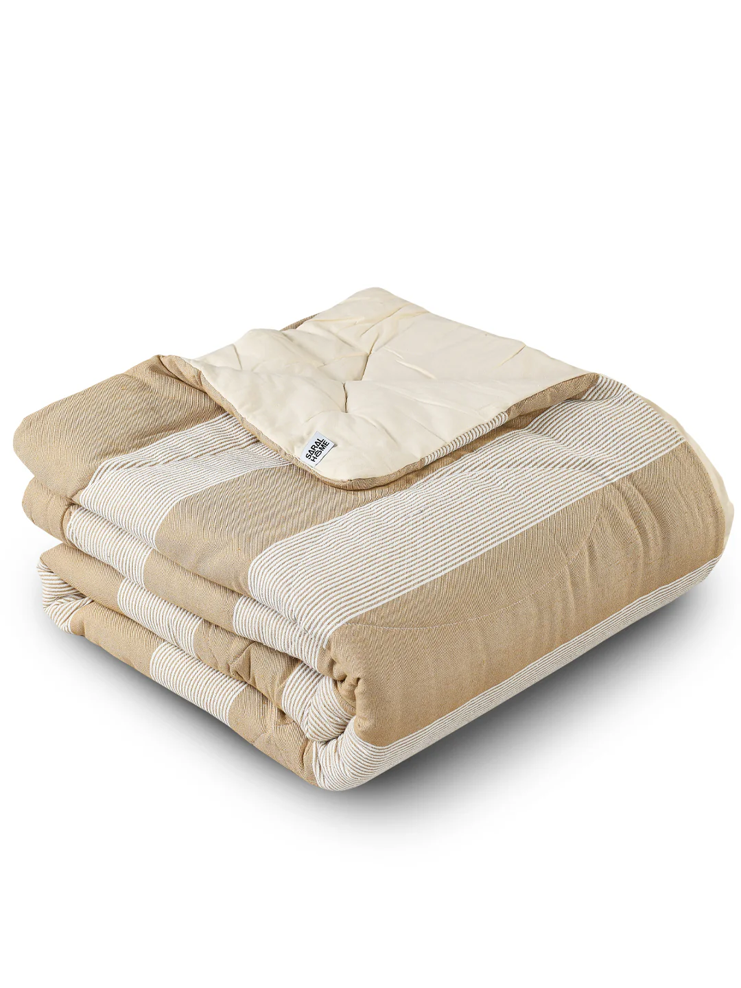 Bamboo Striped Queen Size Quilt (90X100) - Image 3