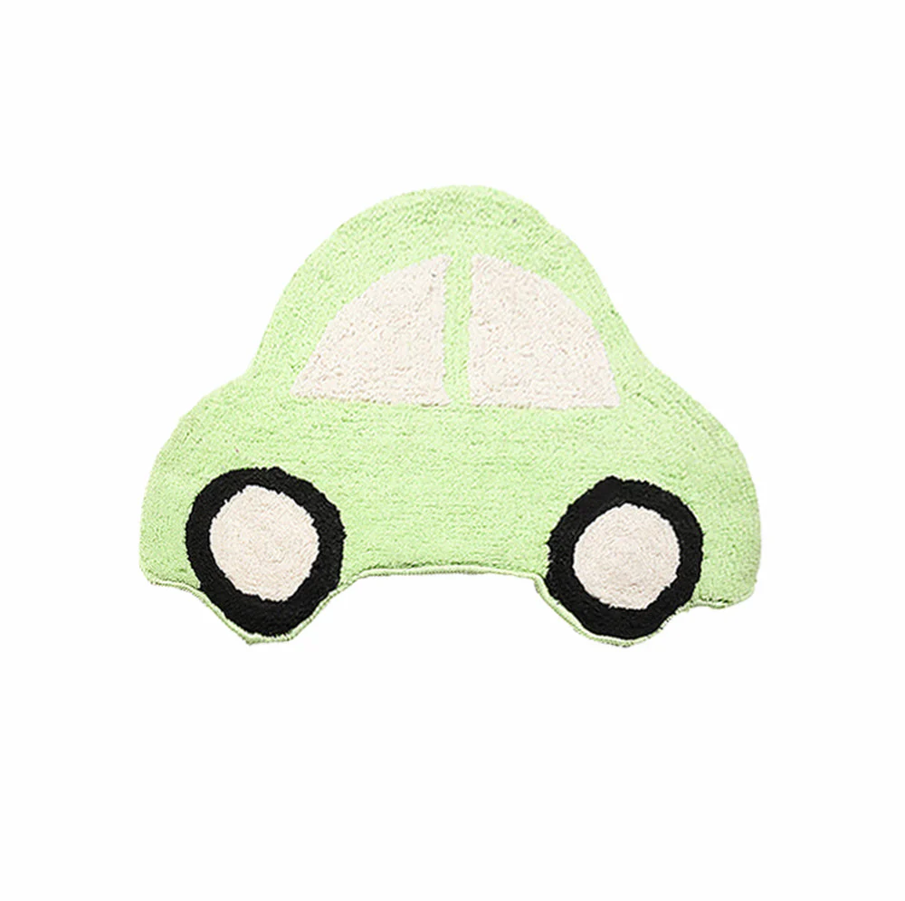Car Shape Micro Bathmat | Fun Design & Soft Texture (45x70 cm) - Image 2