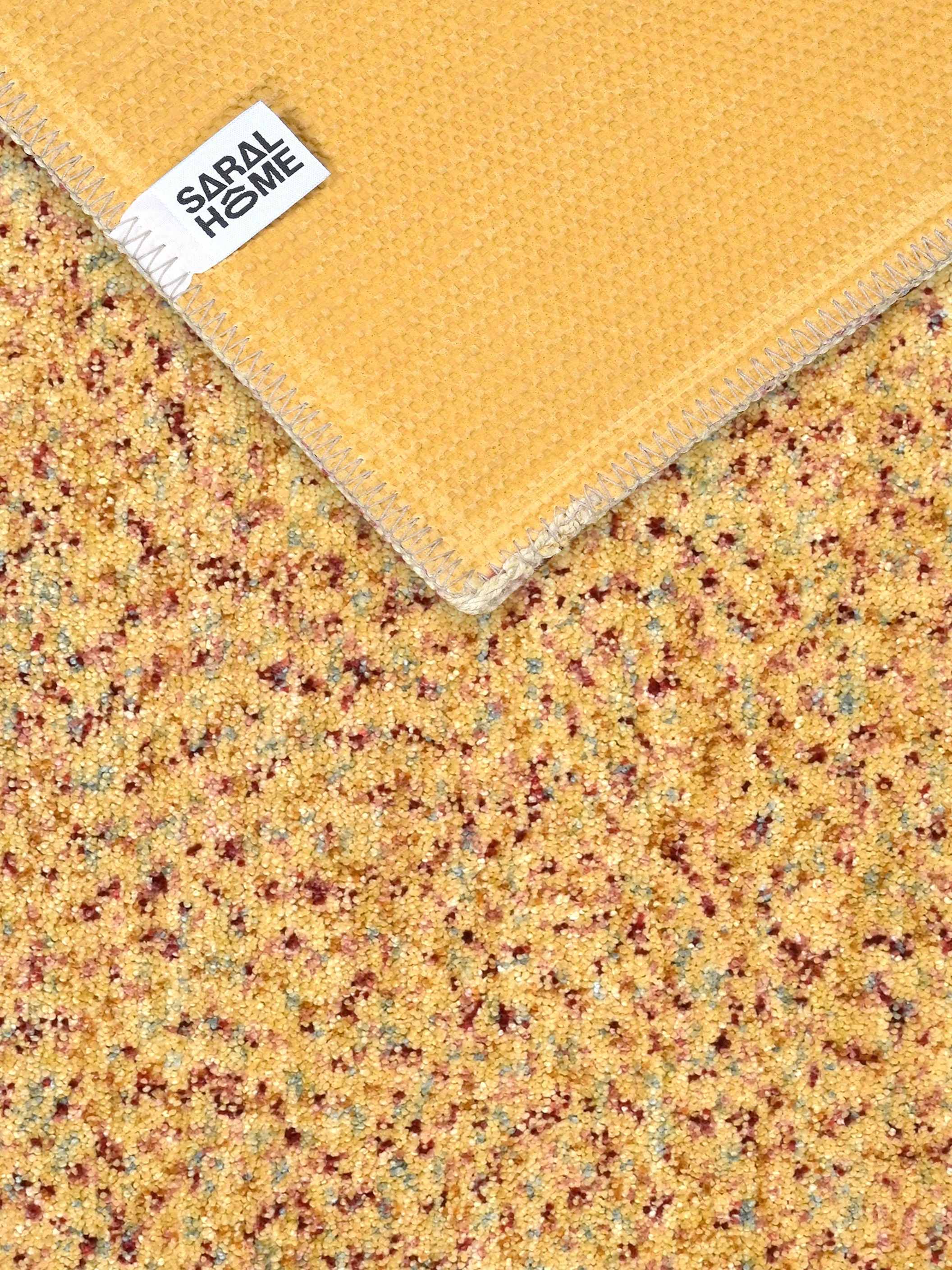 COSMOS Soft Touch Microfiber Floor Carpet | Anti-Skid Backing | Washable & Durable | Modern Design - Image 14