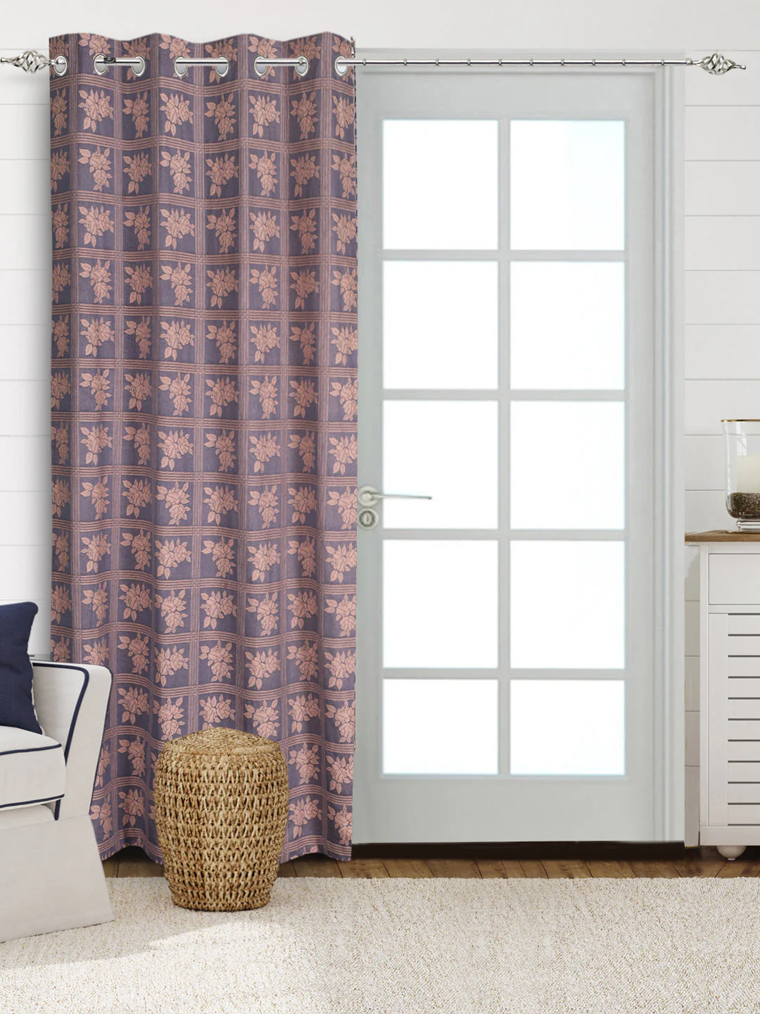 CHECKRO Cotton Curtains | Elegant Living Room Drapes - Image 20