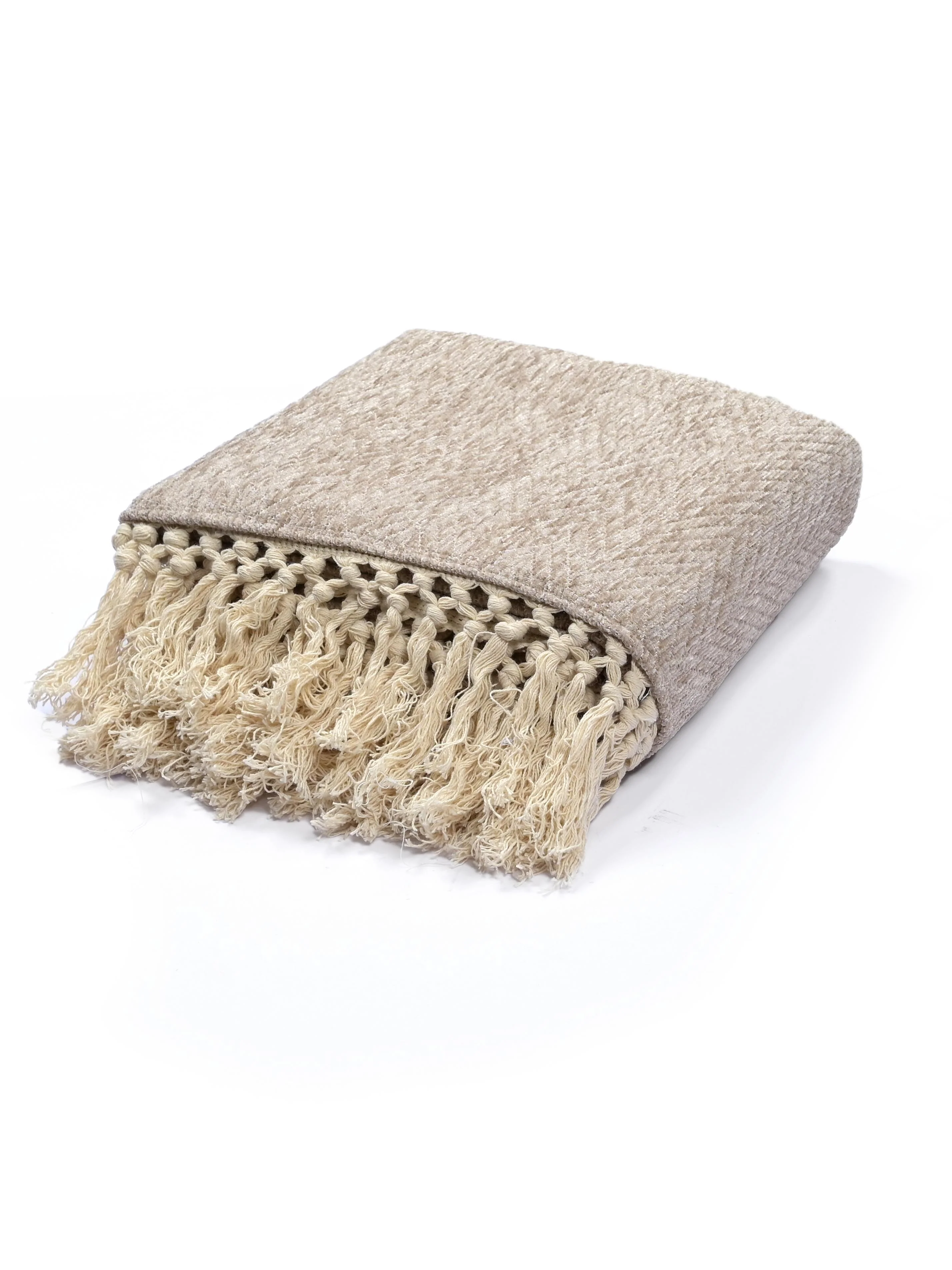 Chenille Velvet Sofa Throw Cover | Classic Shine - Image 4
