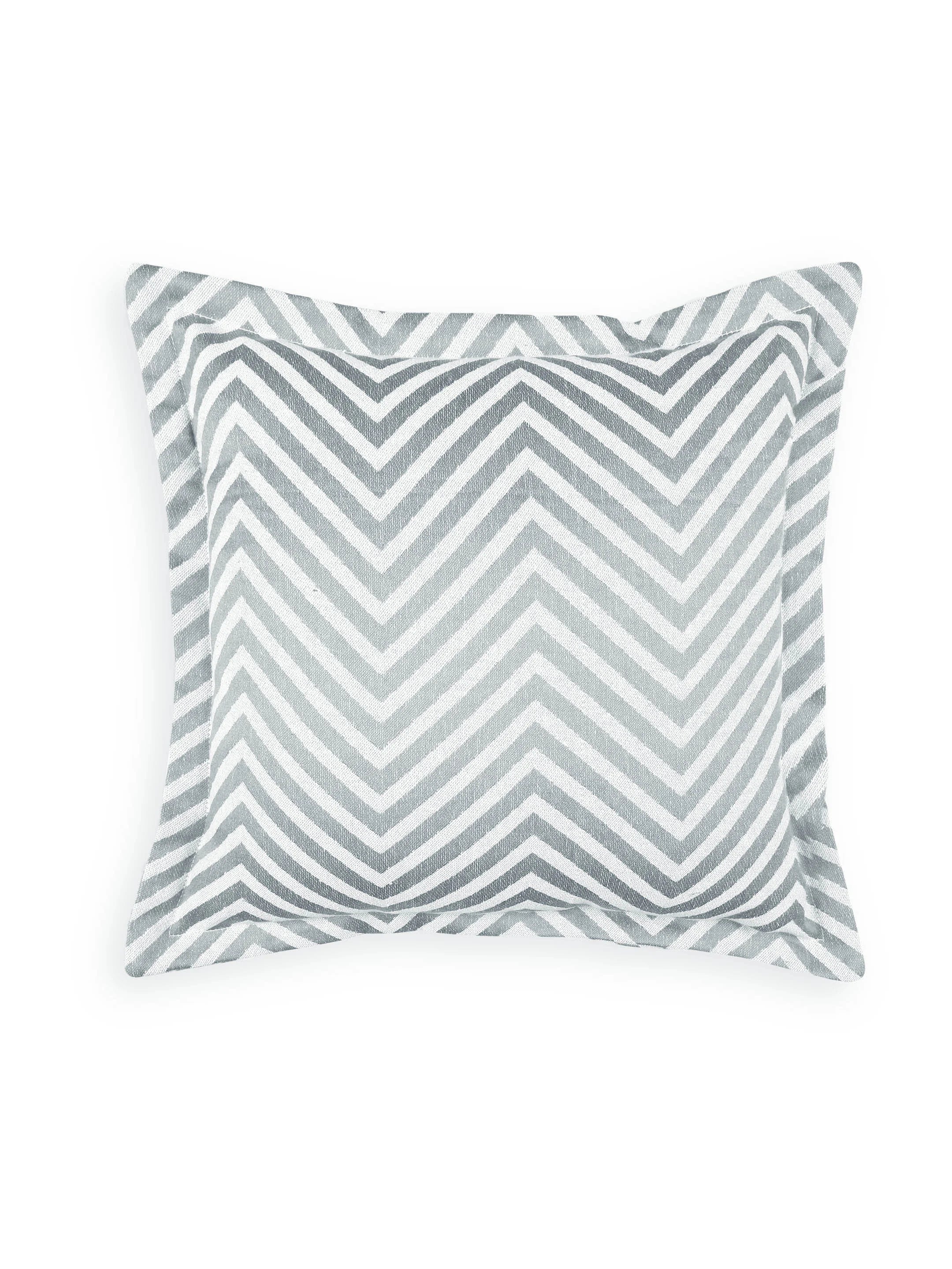 Chevron Damask Cushion Covers – Rich Rust Tone with Elegant Pattern - Image 3