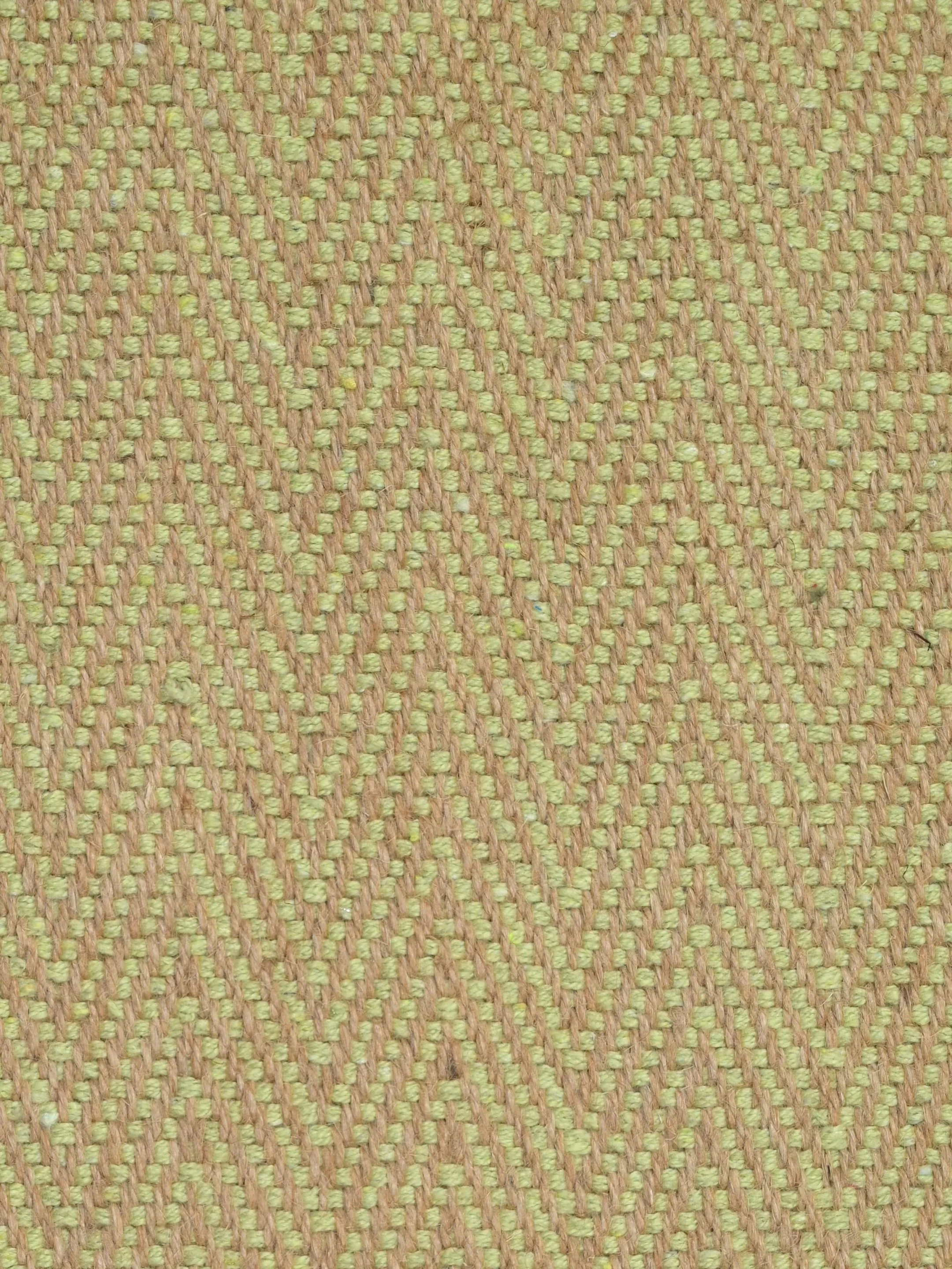 Chevron Jute & Cotton Woven Anti-Slip Strong Border Runner - Image 13