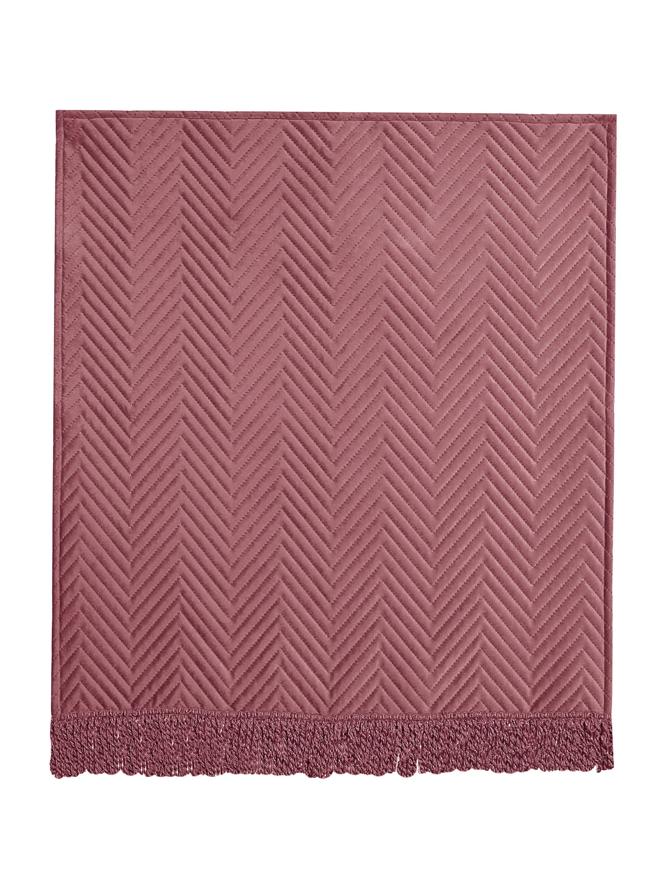CHEVRON Velvet Sofa Cover | 2 Seater Set with 2 Cushions & 2 Arm Covers - Image 8