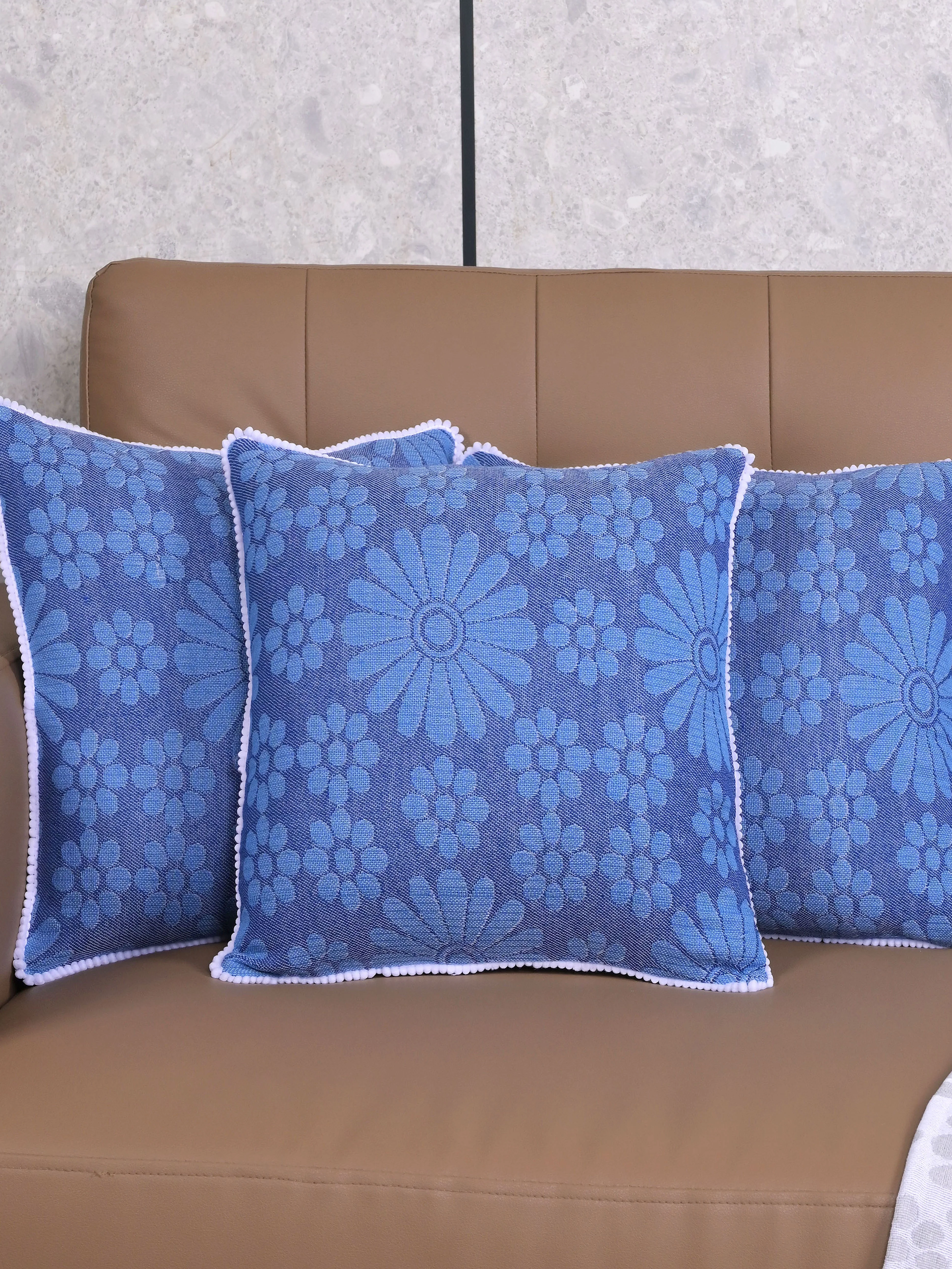 Chitki Embroidered Cushion Cover | Handcrafted Detailing & Soft Cotton Finish - Image 2