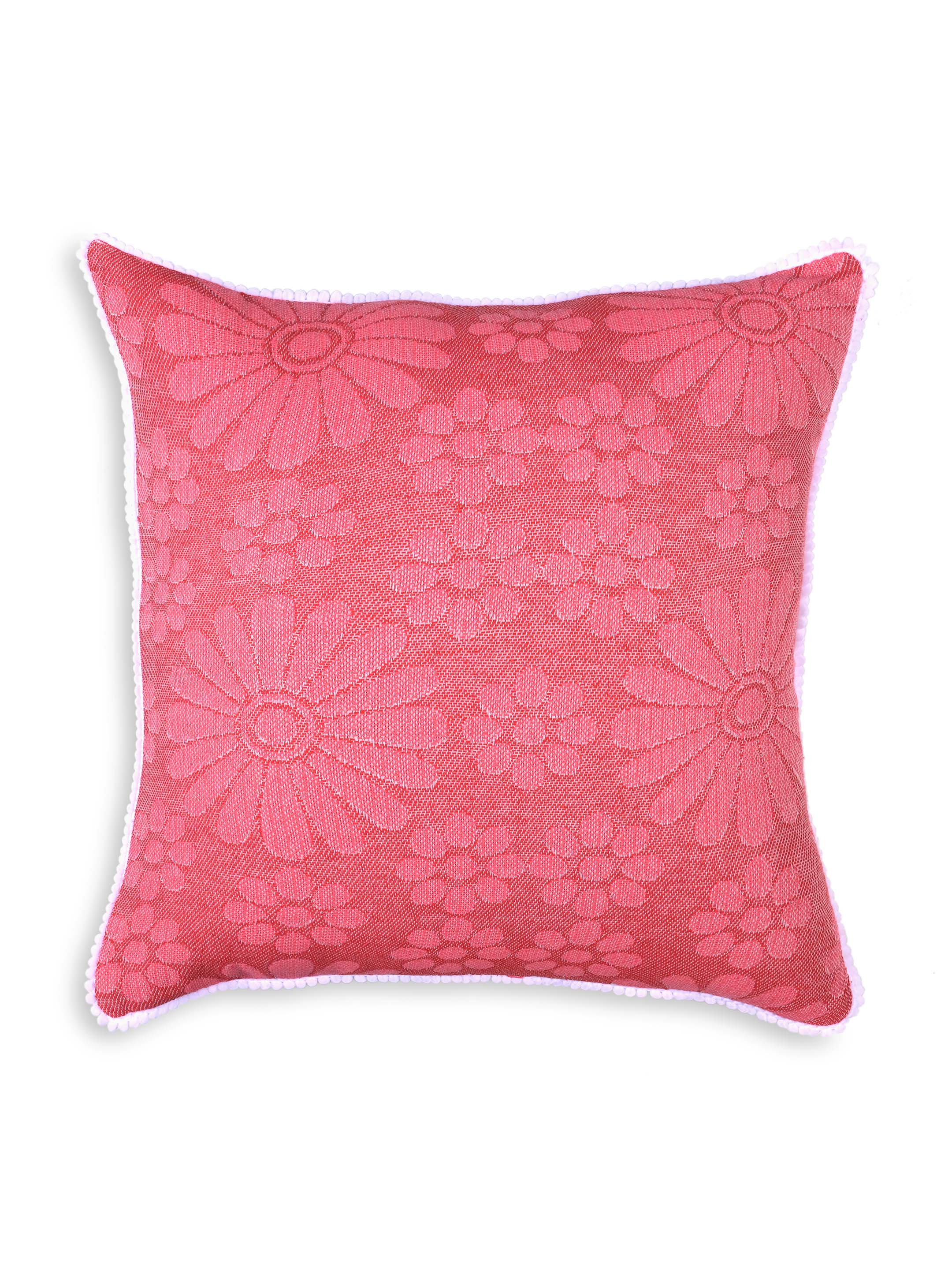 Chitki Embroidered Cushion Cover | Handcrafted Detailing & Soft Cotton Finish - Image 3