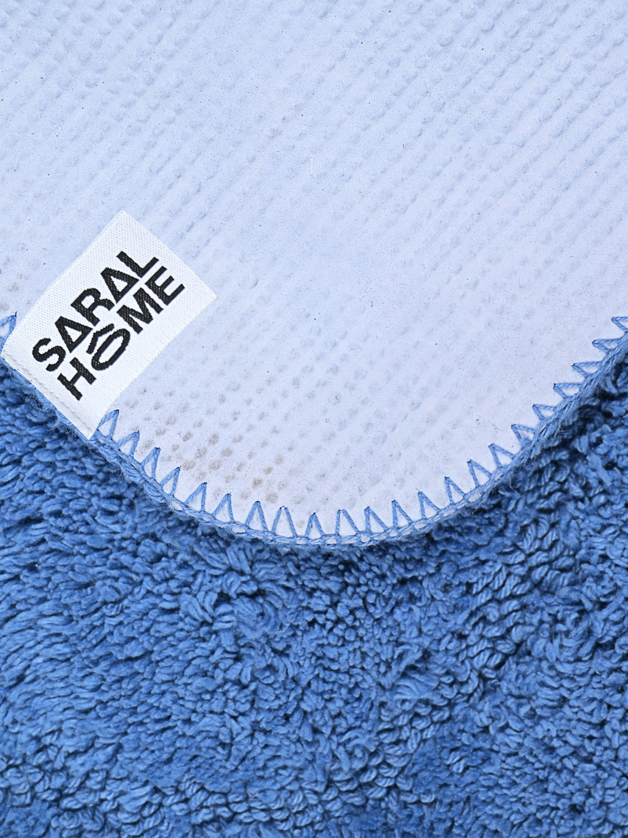 Cotton Bathmat Set with Contour (45x60 & 45x50 cm) – Anti-Skid Design - Image 16