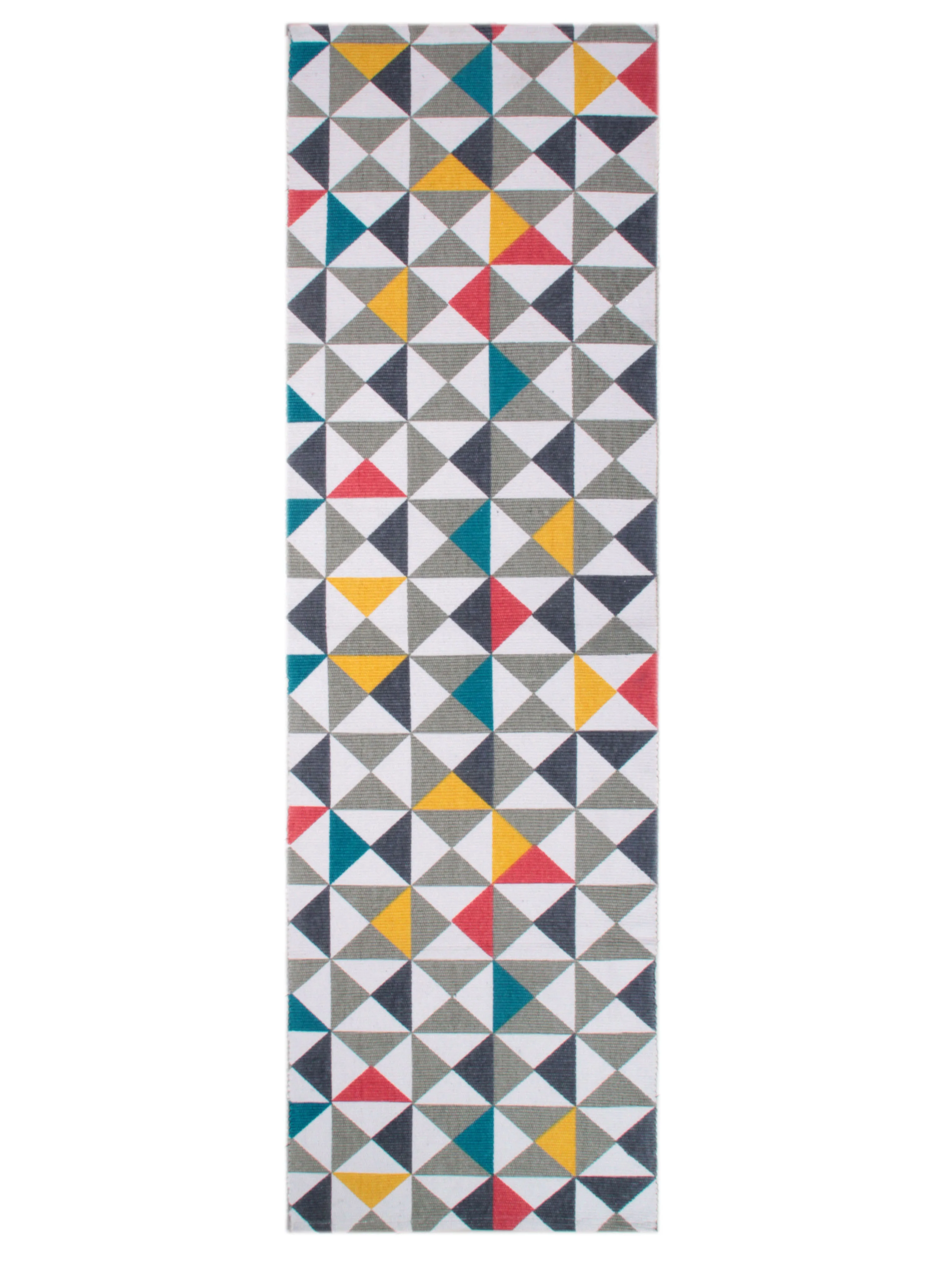 Cotton Printed & Woven Floor Runner 45x180 & 50x180 cm Floor Mat Combo – Set of 2 - Image 7