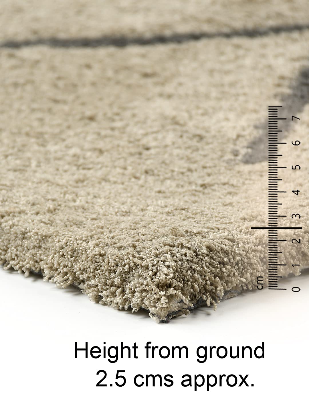 CRISS High Pile Fine Thread Carpet – Taupe | Modern Look with Ultra-Soft Feel - Image 21