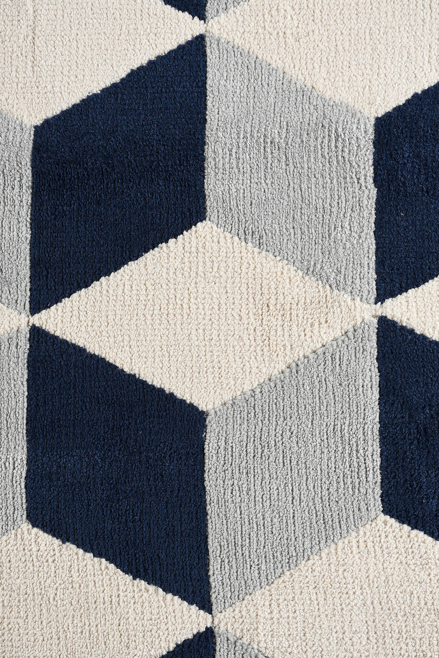 Cubes Soft Touch Surface Carpet | Geometric Pattern with Plush Finish - Image 8