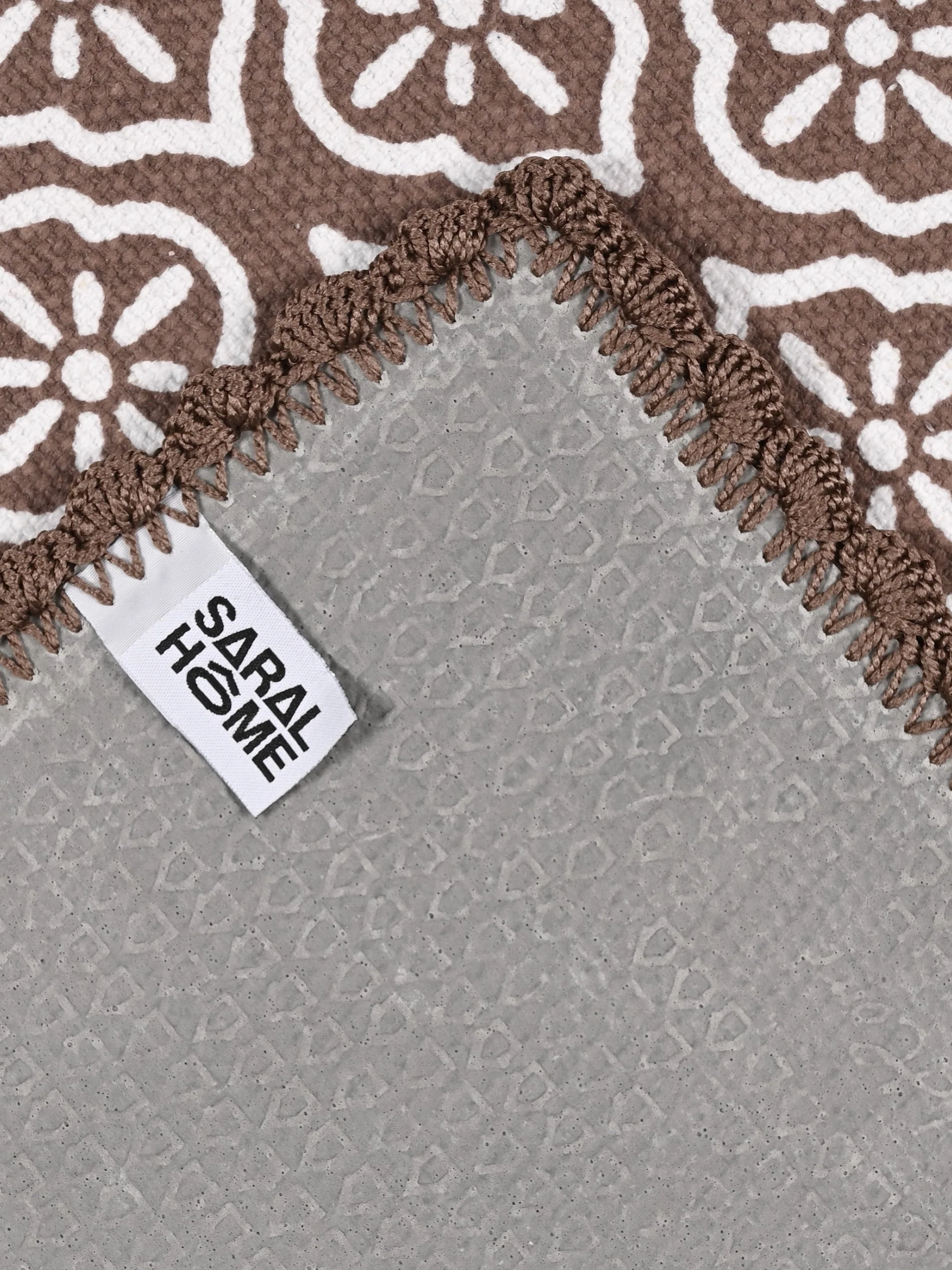 Jute & Cotton Table Mat with Artistic Print | Handcrafted Dining Table Décor - Image 14