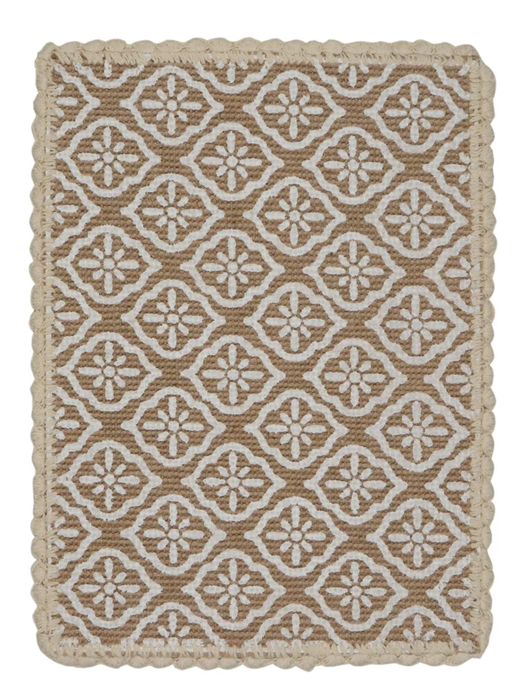 Jute & Cotton Table Mat with Artistic Print | Handcrafted Dining Table Décor - Image 17