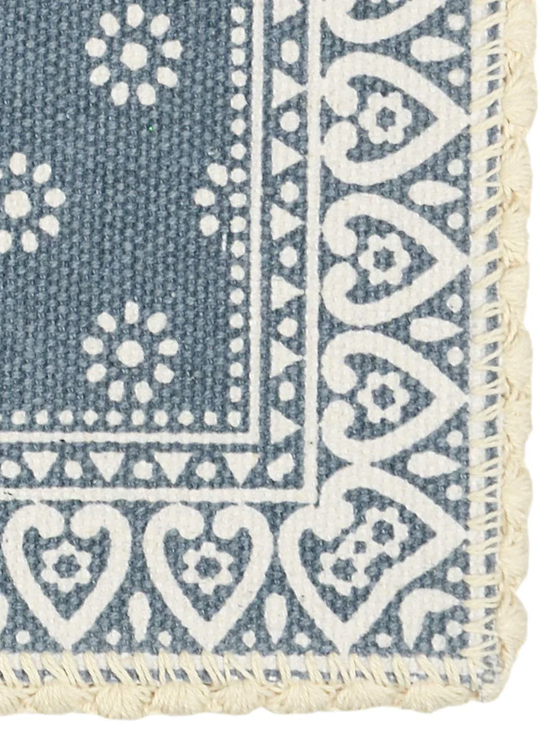 Jute & Cotton Table Mat with Artistic Print | Handcrafted Dining Table Décor - Image 22