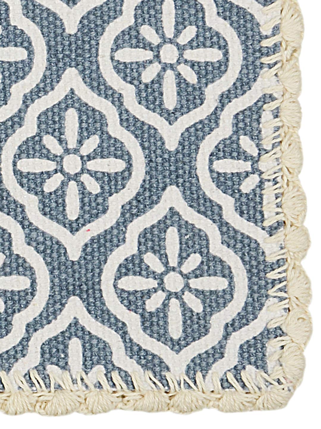 Jute & Cotton Table Mat with Artistic Print | Handcrafted Dining Table Décor - Image 23