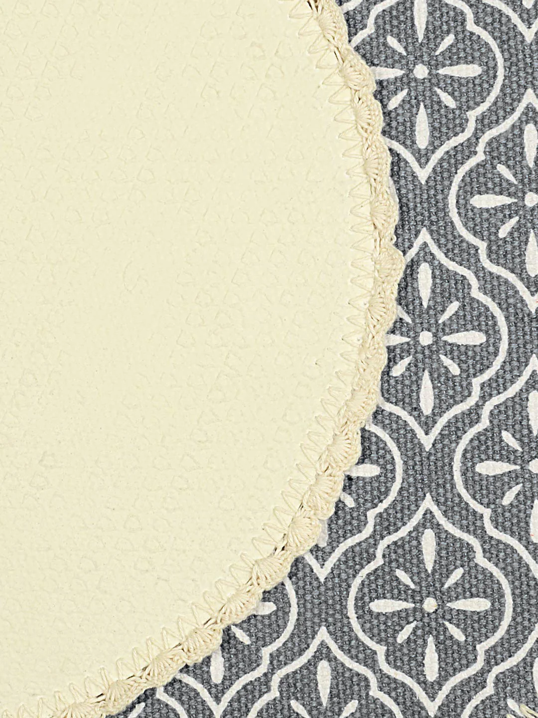 Jute & Cotton Table Mat with Artistic Print | Handcrafted Dining Table Décor - Image 33