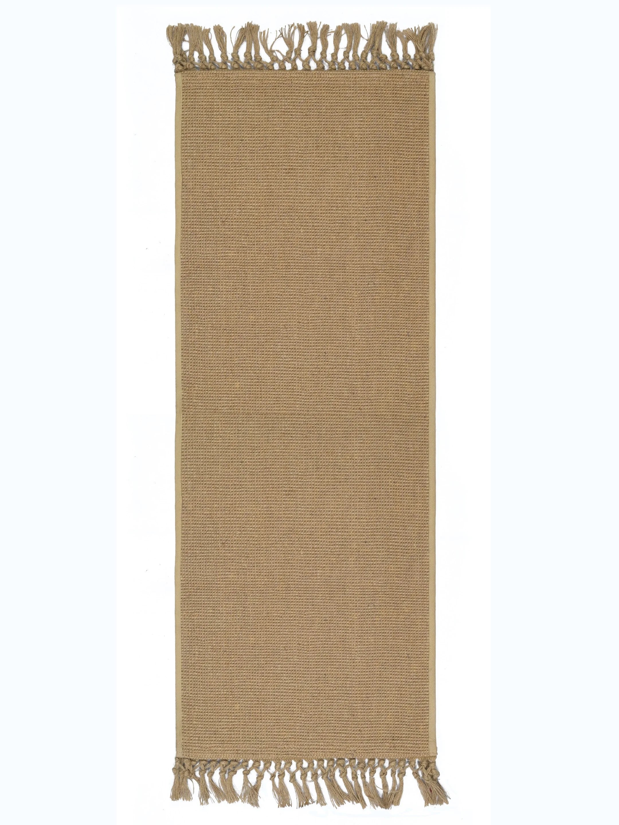 DESH - JUTE Woven Strong Anti-Slip Runner with fringe. - Image 2