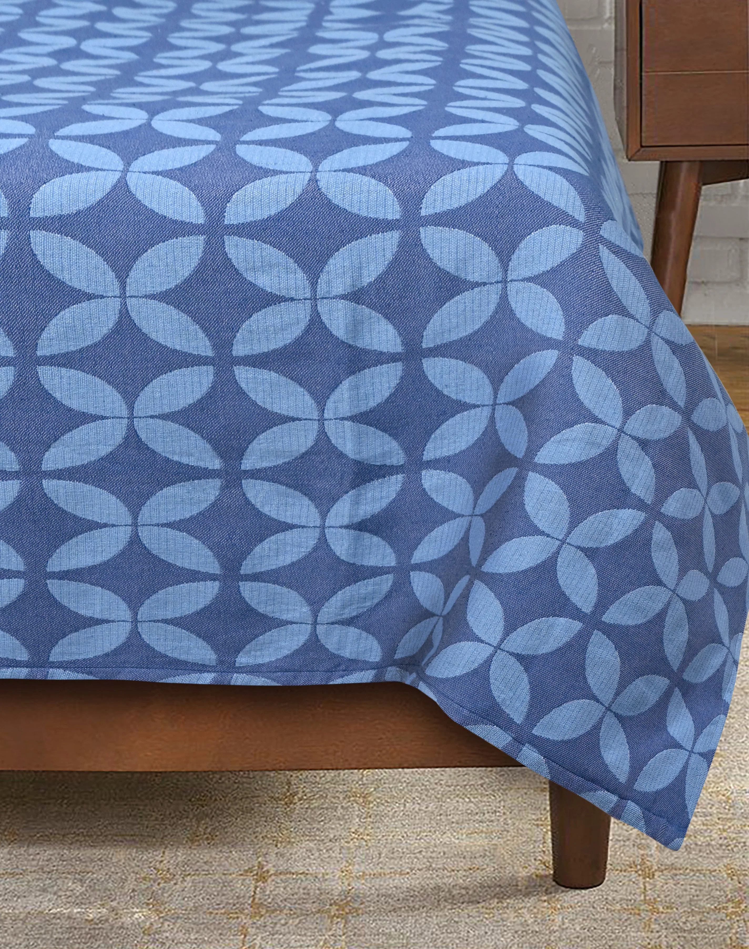 DHADKI Cotton Bed Cover Sheet in Elegant – No Pillow Covers Included - Image 11