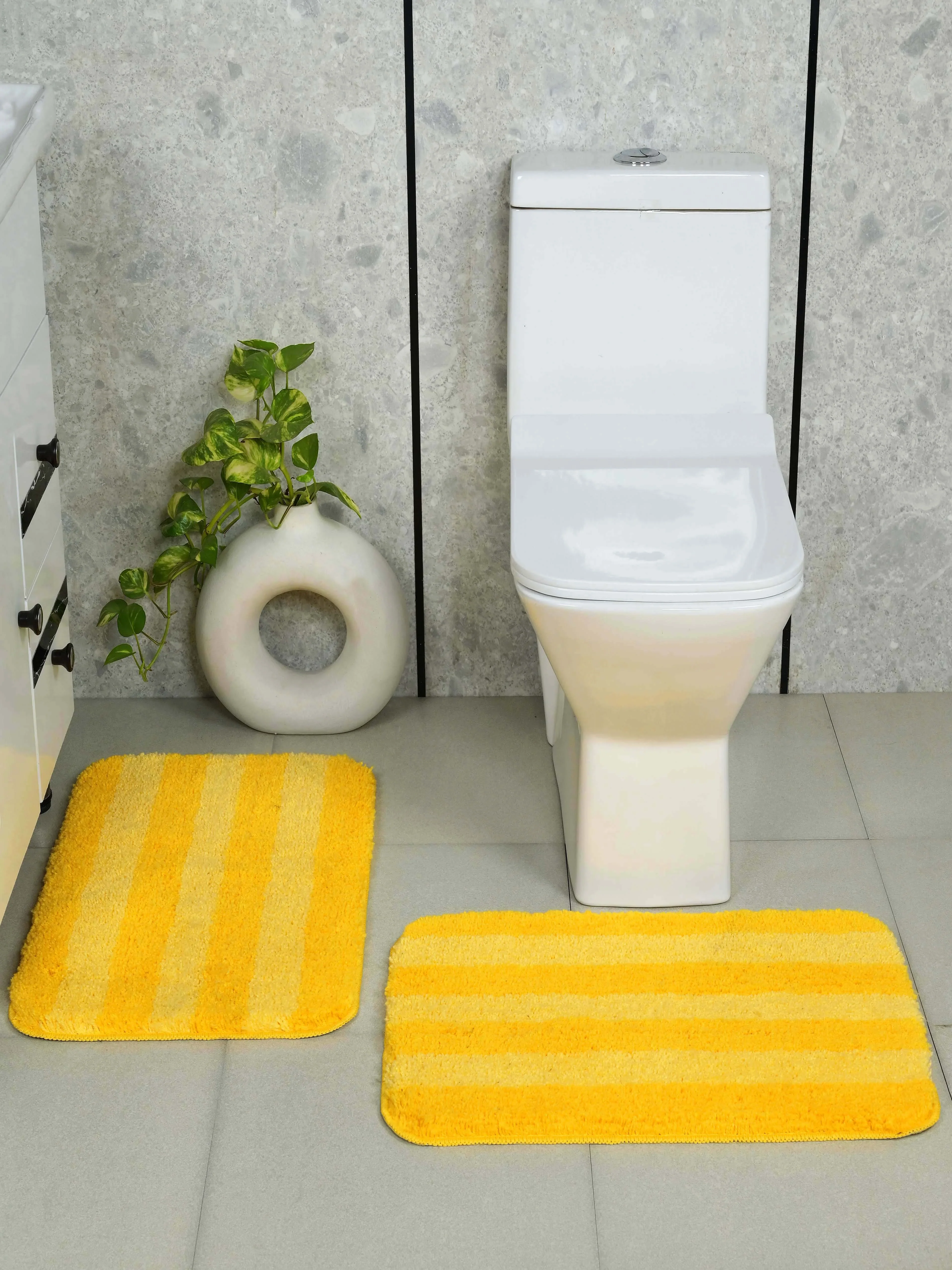 Digo Soft Anti-Slip Bathmat Set (2 Pc) | Plush Feel with Non-Slip Comfort - Image 16
