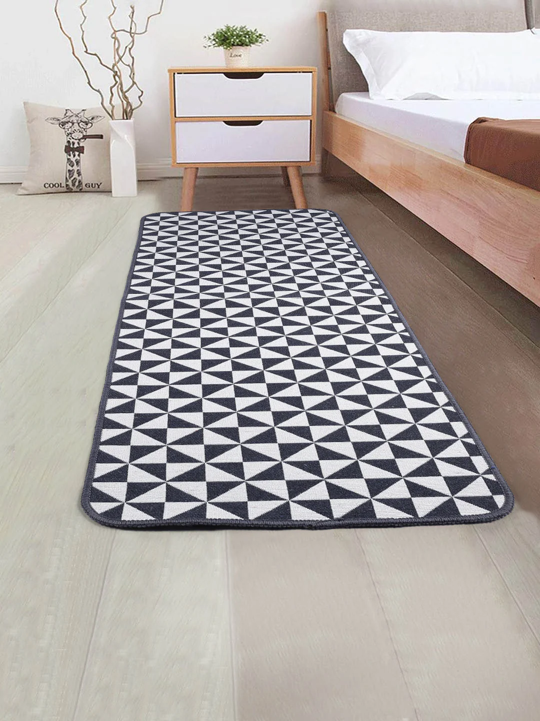 Firki Cotton Floor Runner | Vibrant Pattern & Anti-Skid Support - Image 14
