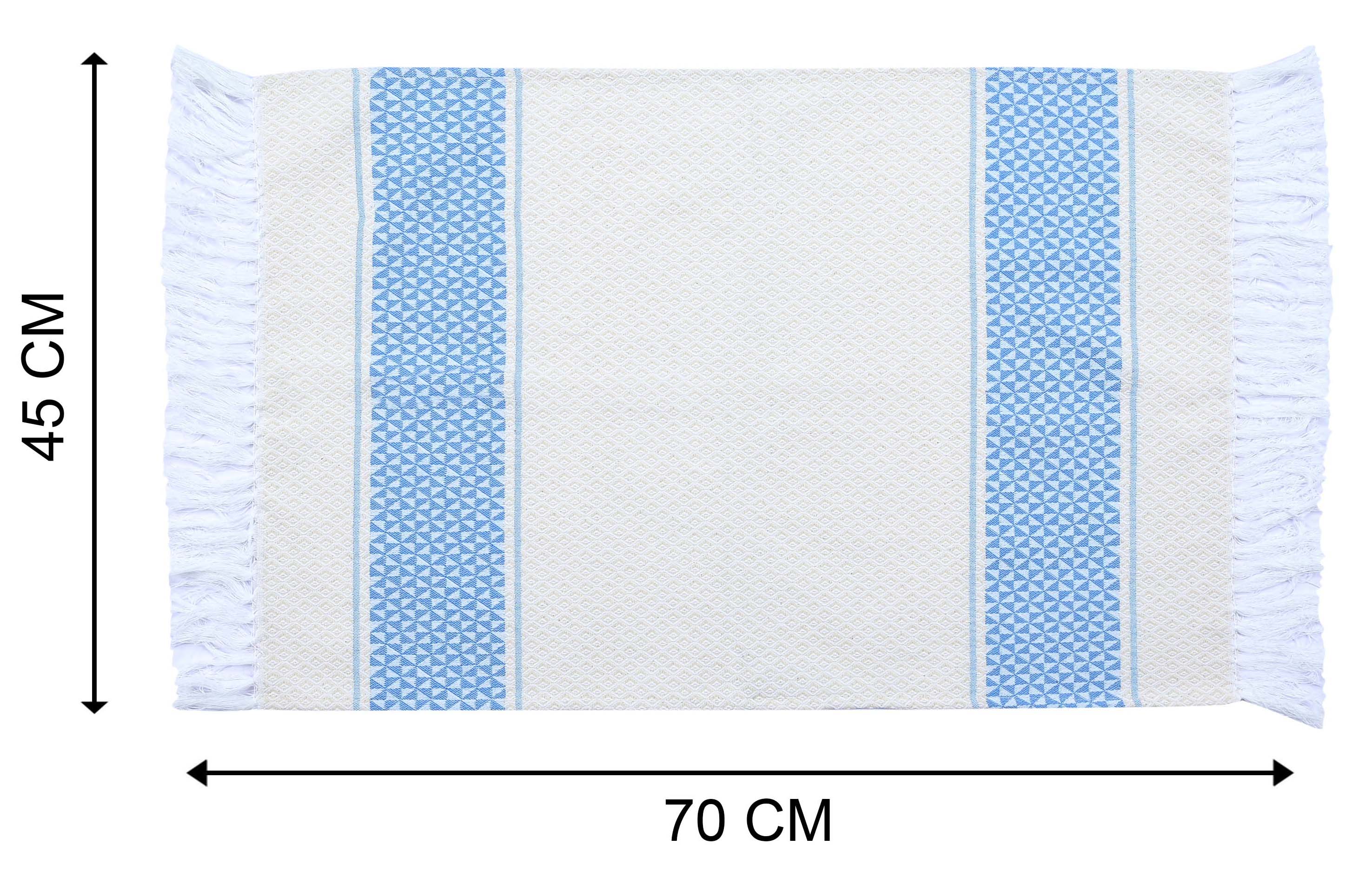 Firki Pure Cotton 4 PC Hand Towel Set | Quick Dry Soft Towels | Bathing Kitchen Hand Towel Gym | Men & Women | Bathroom Accessories Set | - Image 12