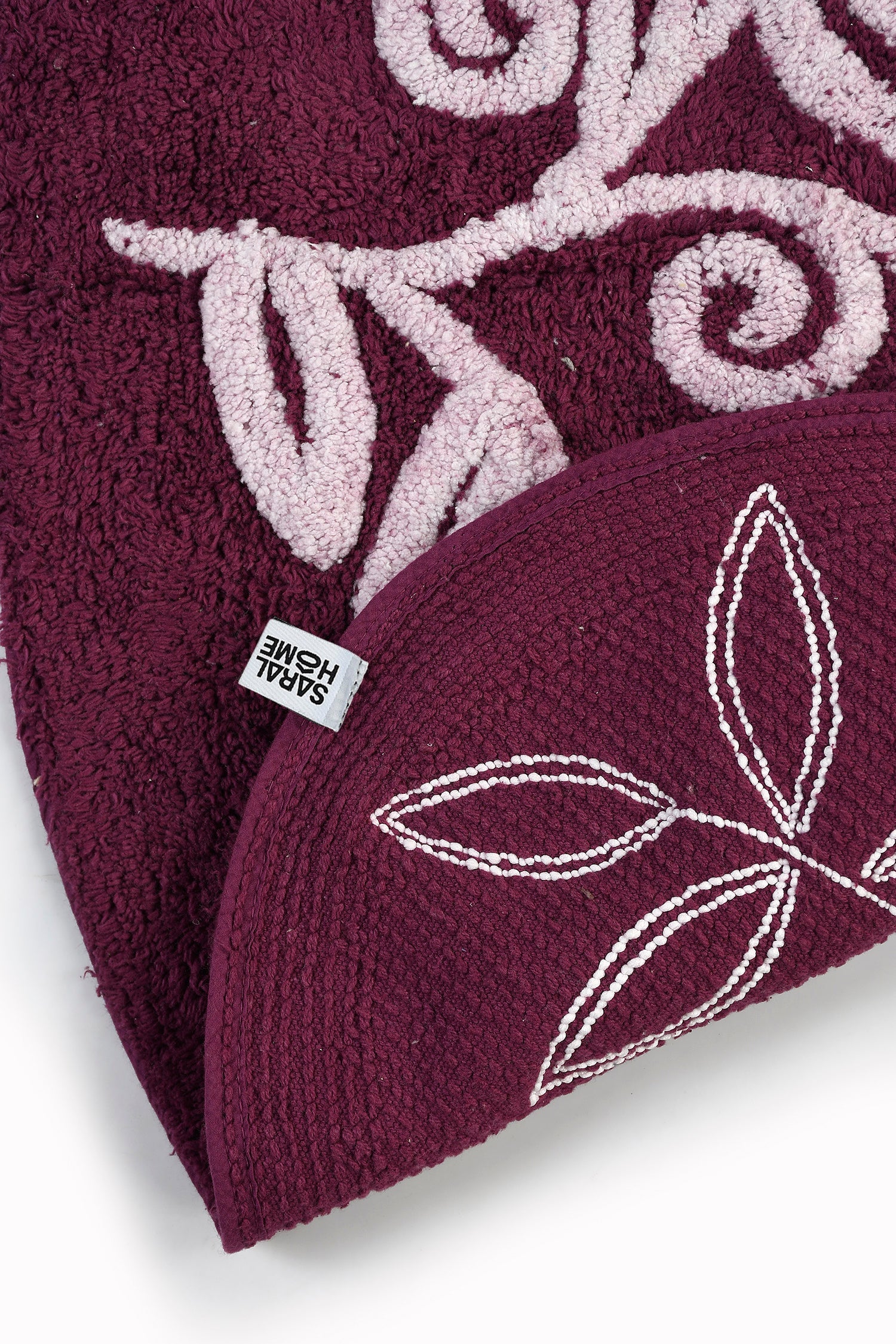 FLEUR Oval Soft Bathmat | 50x80 cm, Anti-Slip Comfort - Image 12