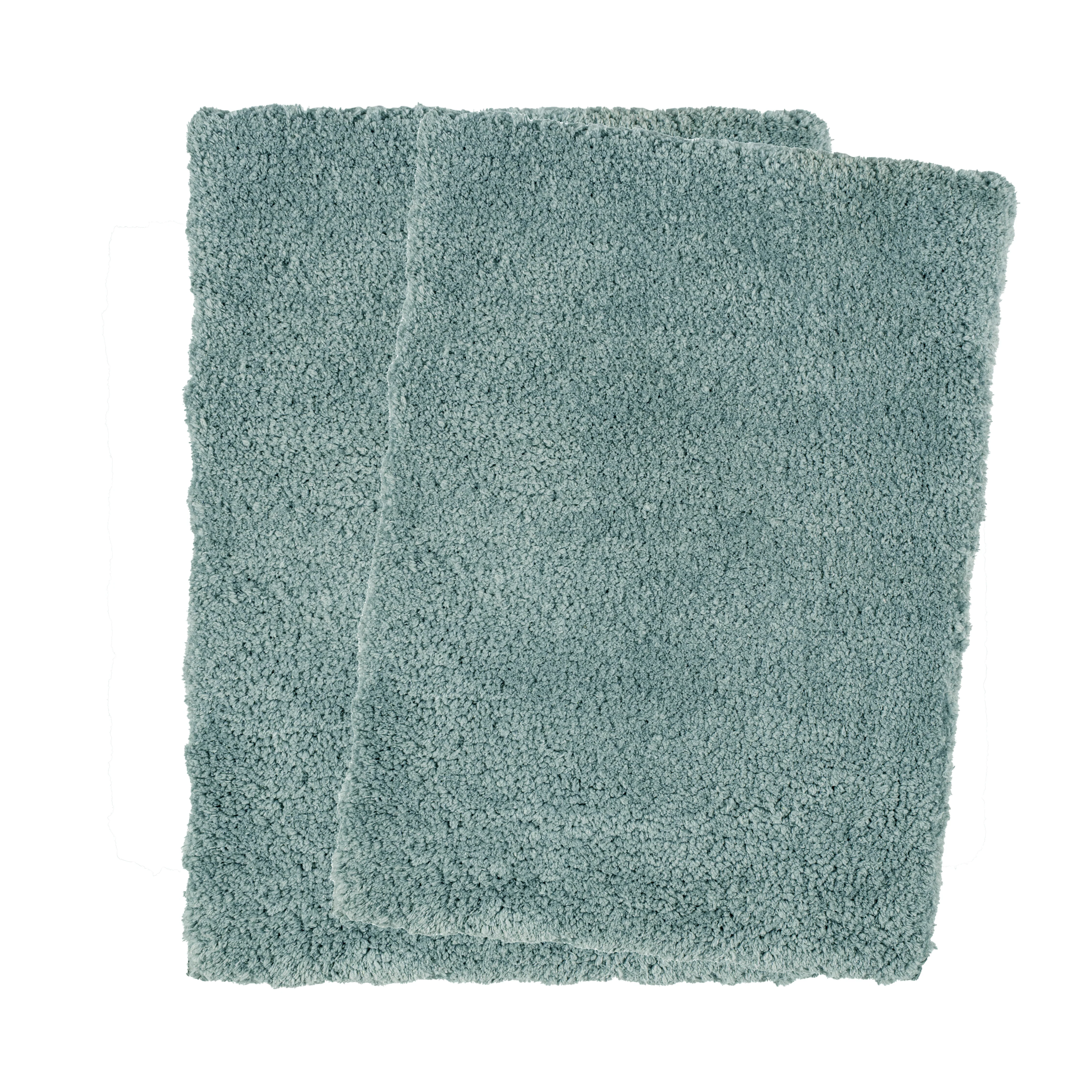 GIA Solid Soft Microfiber Non Slip Thick Fluffy Soft Bath Mats |Water Absorbing Mat | Washable Quick Drying Foot mat | Home, Bathroom, Bedroom, Kitchen | Solid Floor Mat - Image 31