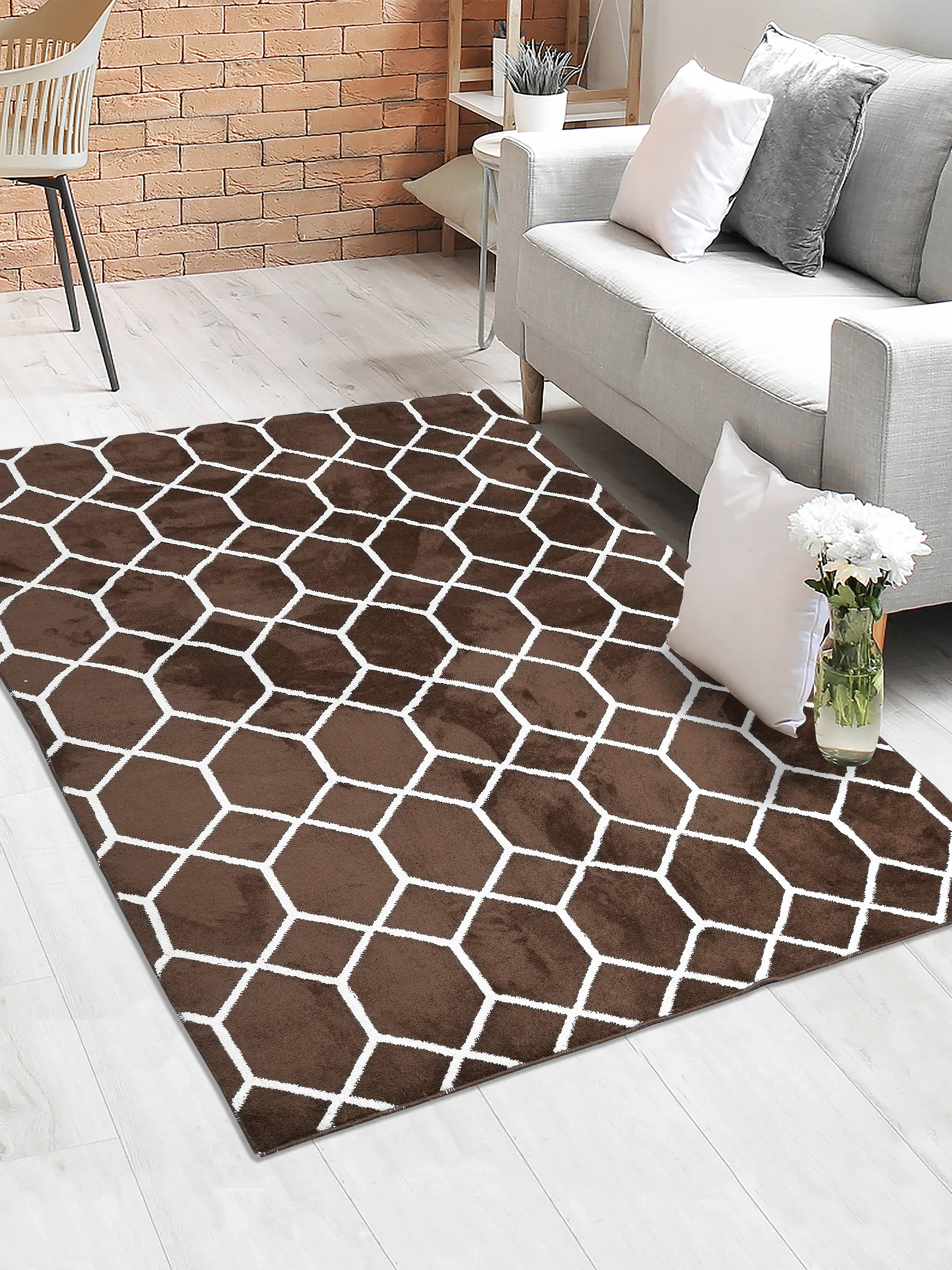 Grill Yarn Art Carpet | Cut Pile Surface with Fine Yarn Finish - Image 15