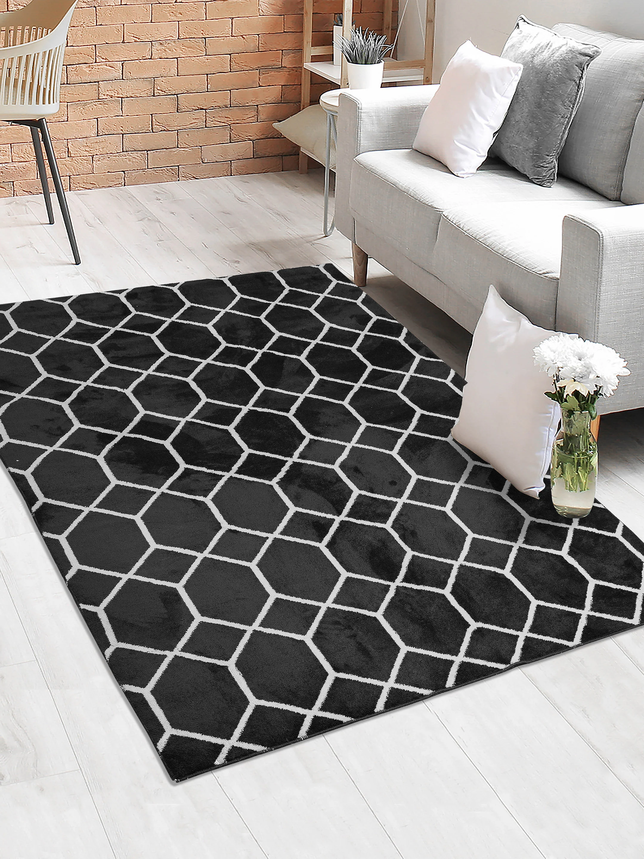 Grill Yarn Art Carpet | Cut Pile Surface with Fine Yarn Finish - Image 37
