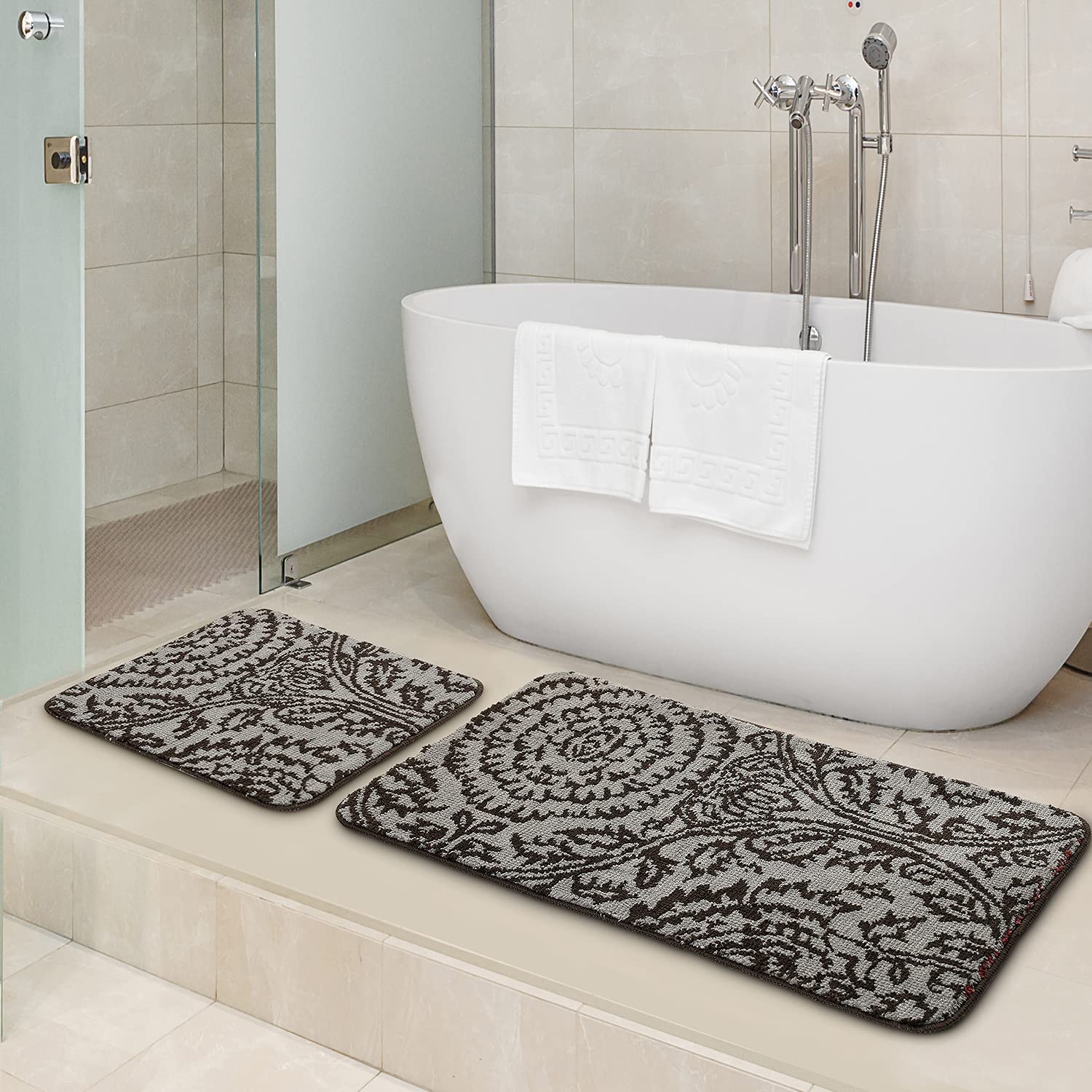 ICO Super Soft Anti-Slip Bath Set | Luxury Microfiber Finish - Image 13