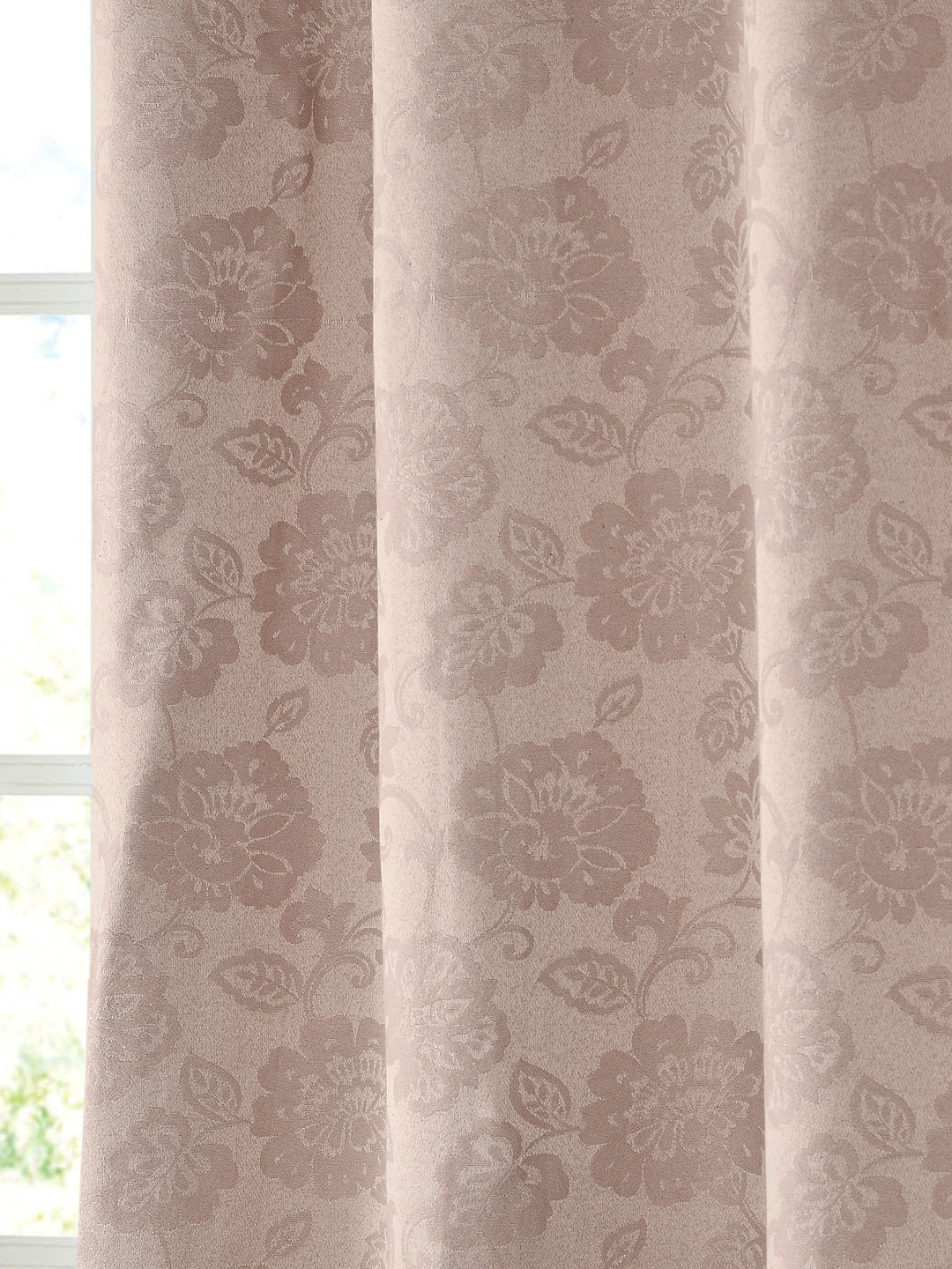 JARDIN Damask Cotton Curtains | Elegant Living Room Drapes - Image 6
