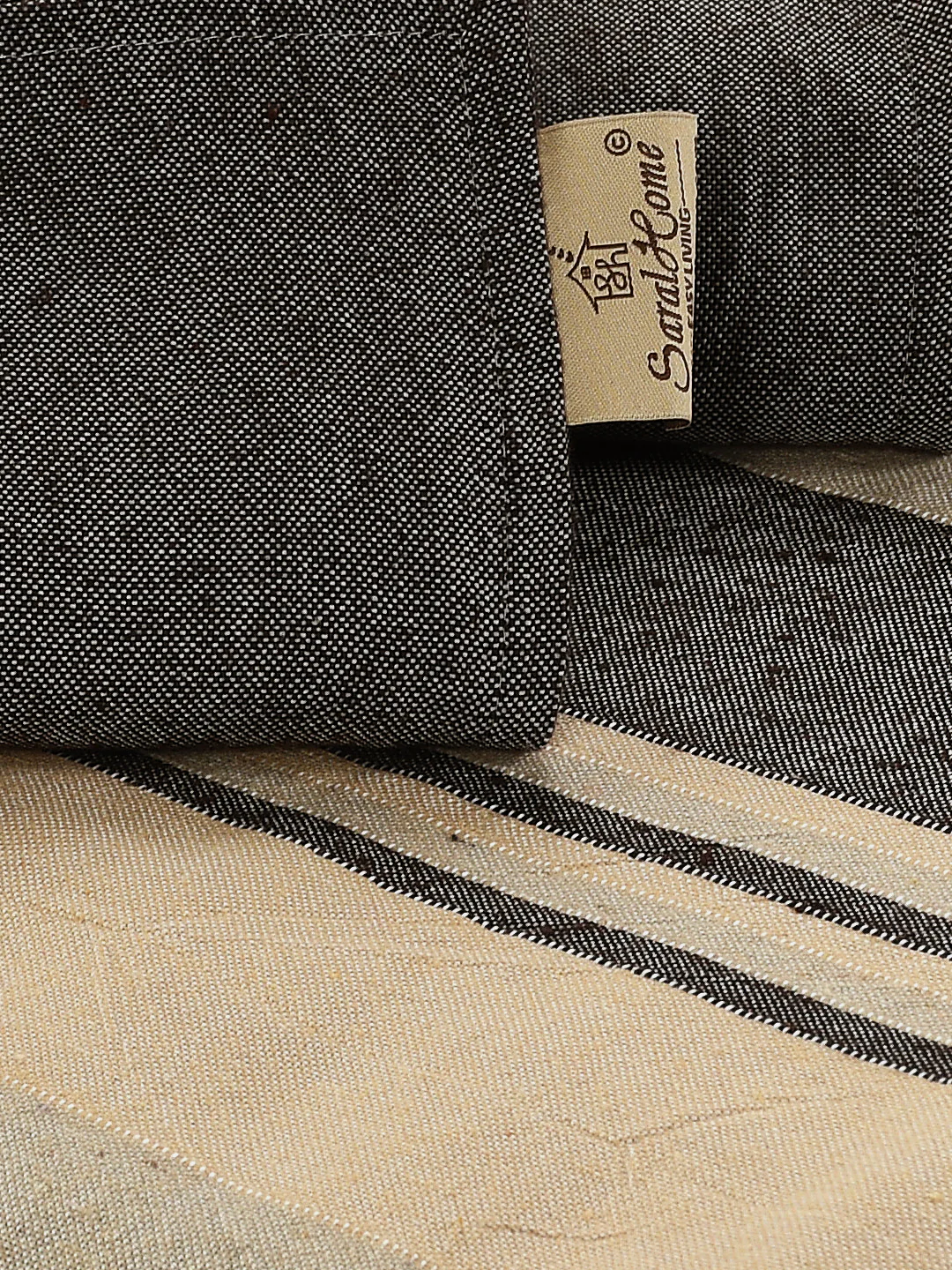 Joy Handwoven Cotton Bed Cover Set – Light Textured Finish | Vibrant Look - Image 7