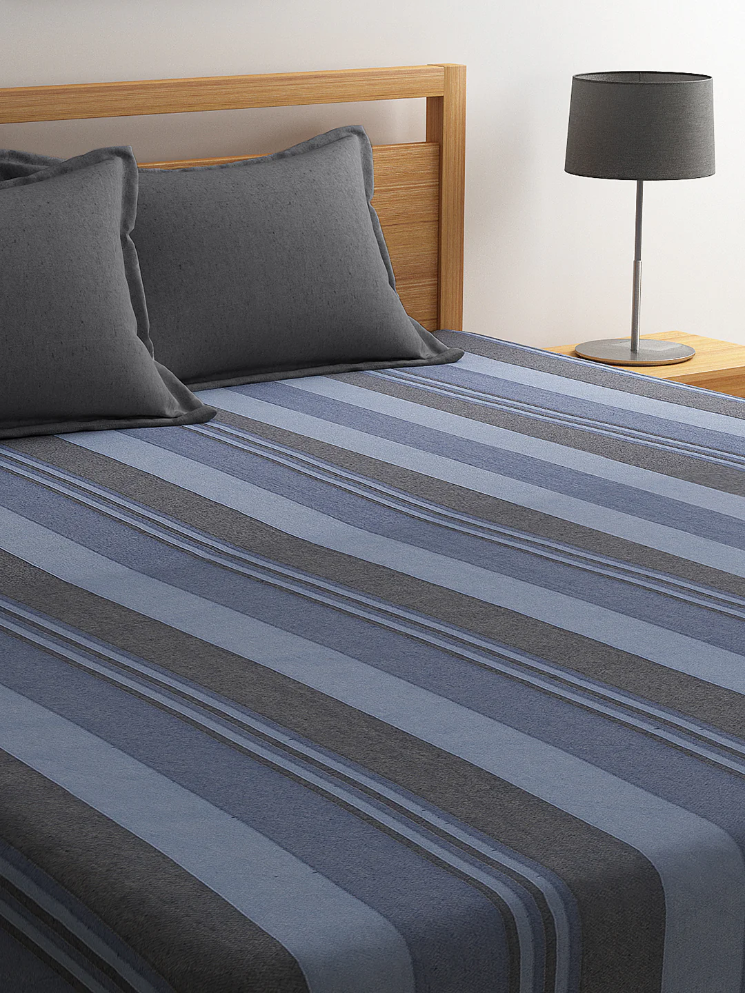 Joy Handwoven Cotton Bed Cover Set – Light Textured Finish | Vibrant Look - Image 17