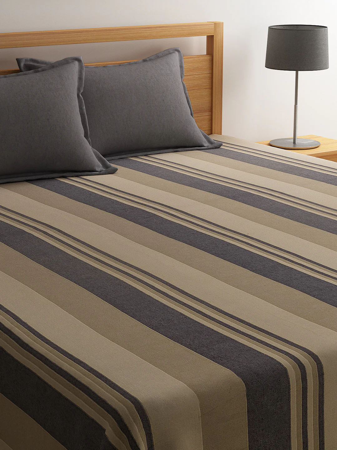 Joy Handwoven Cotton Bed Cover Set – Light Textured Finish | Vibrant Look - Image 6