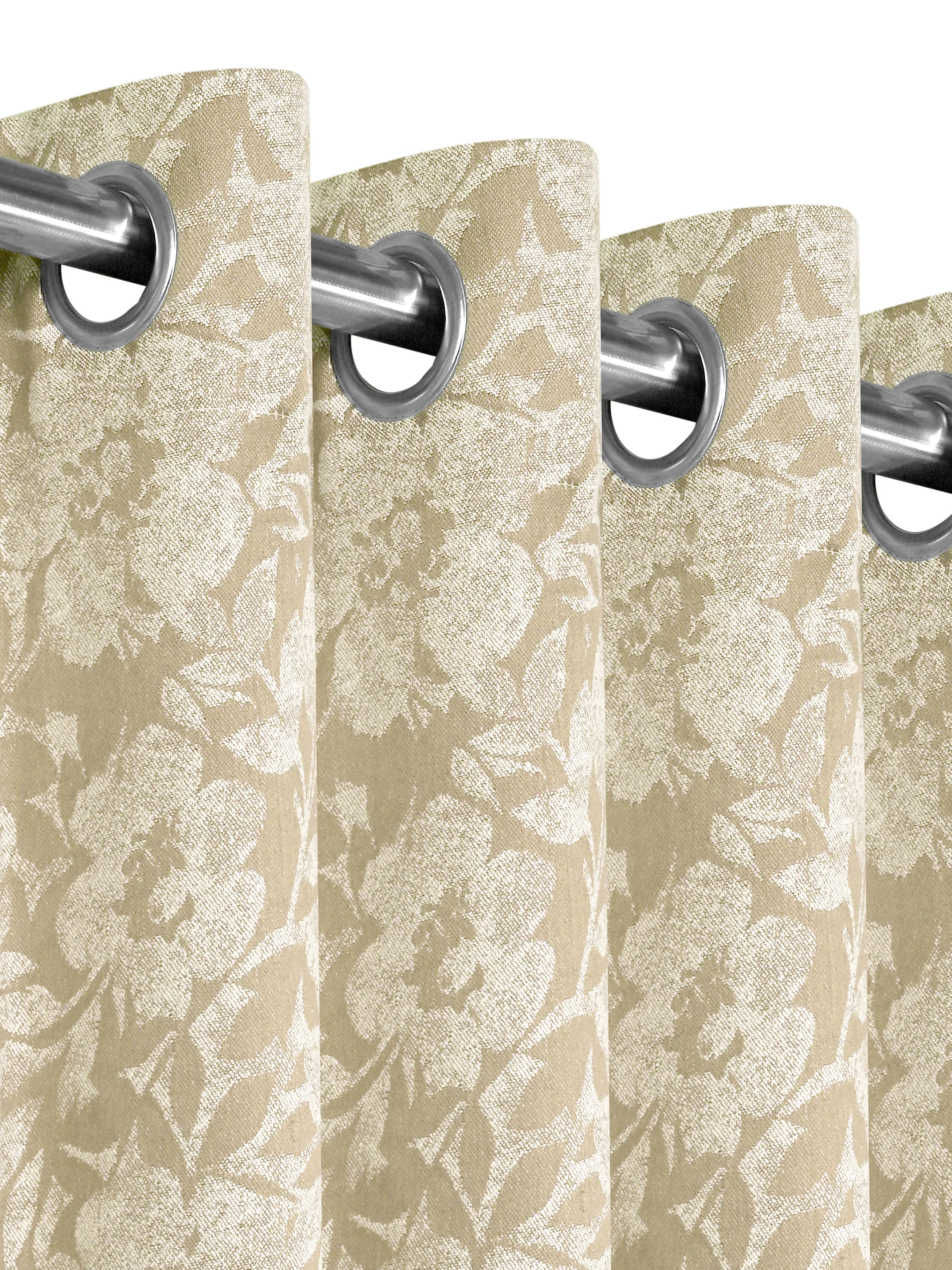 KANAN Cotton Curtains | Elegant Design with Light Filtering Fabric - Image 12