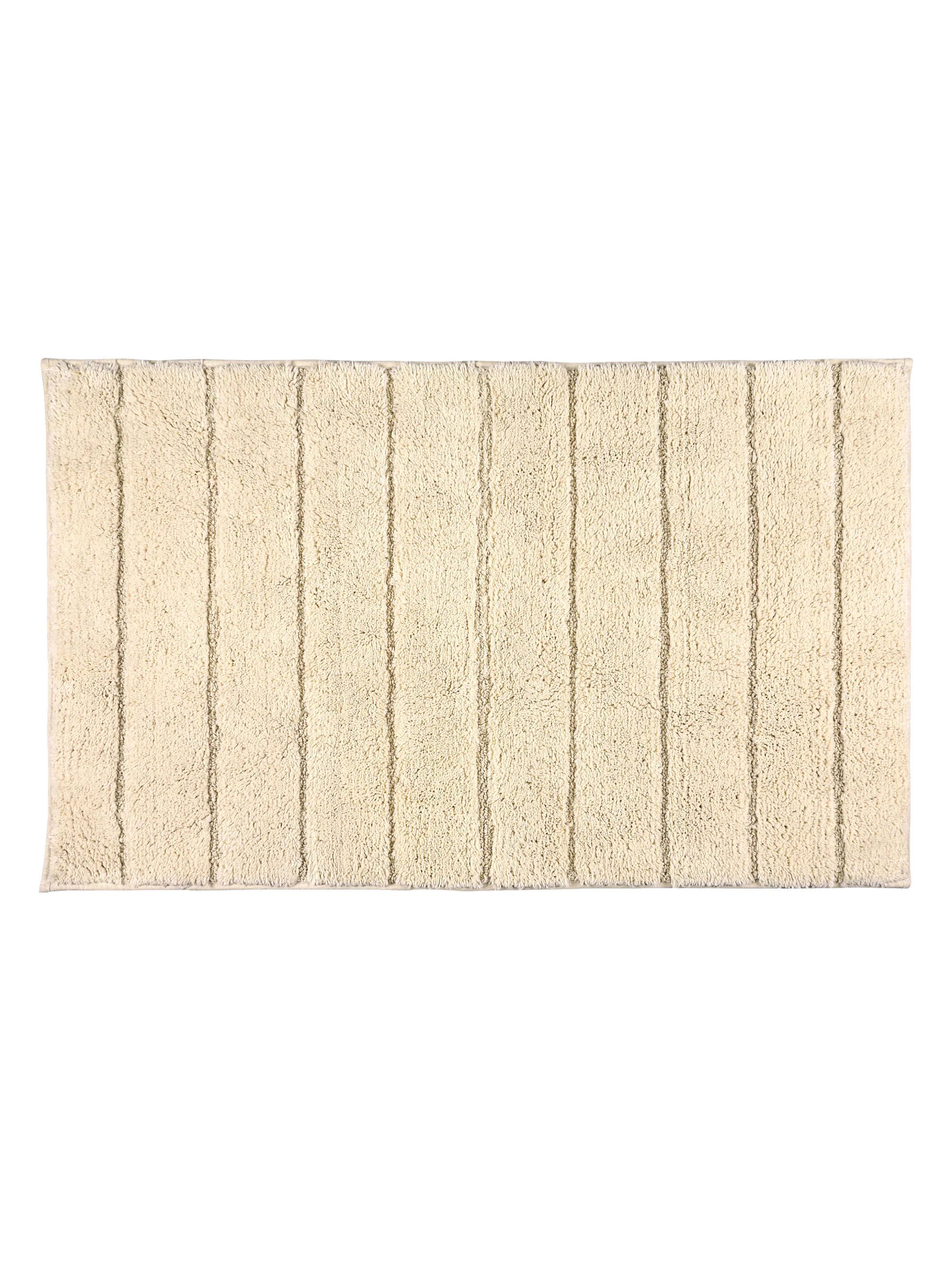 KAPRA 100% Organic Cotton Anti-Skid Bathmat | 3 Pc Set | Soft & Durable Finish - Image 12