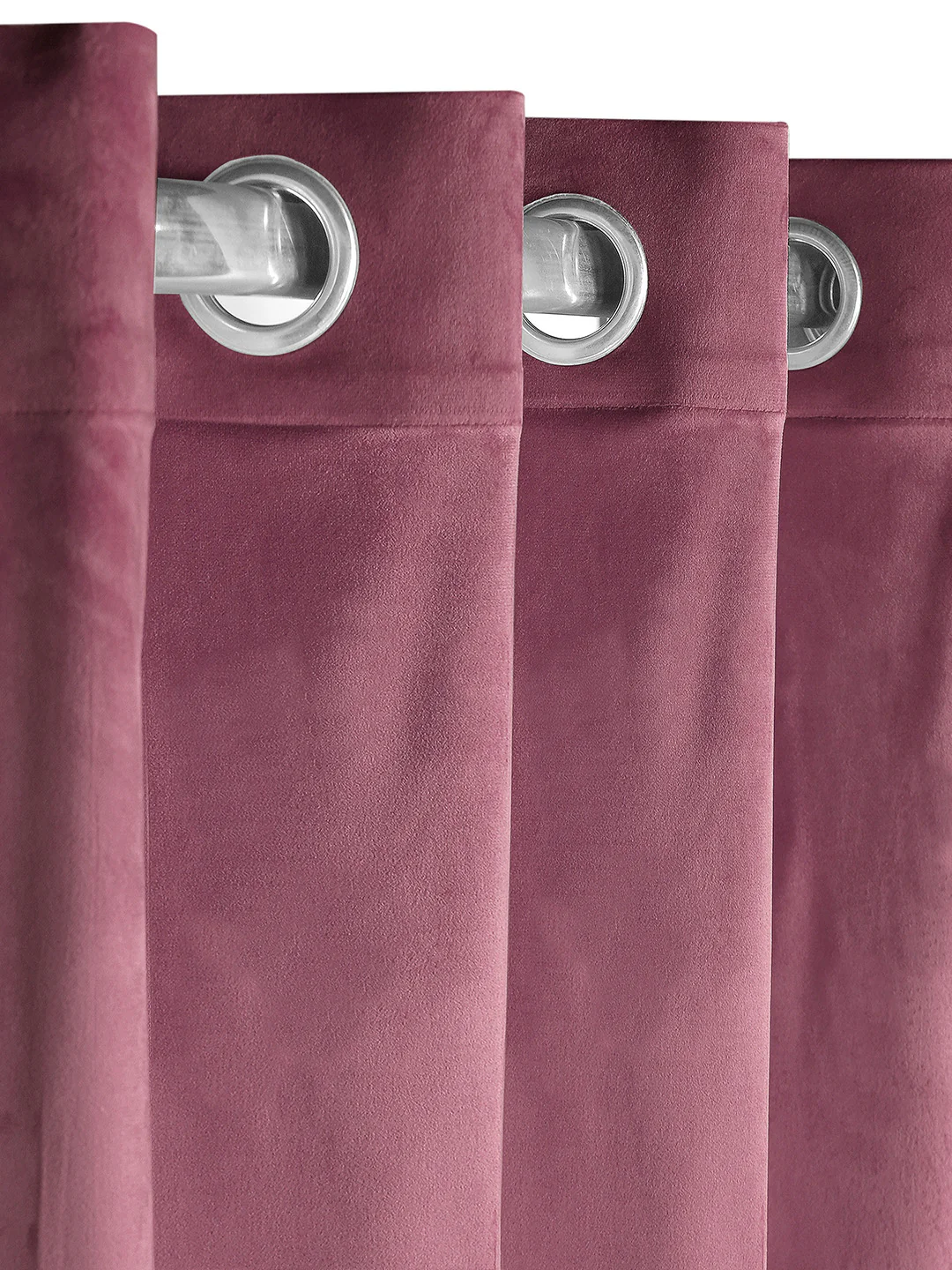 La Crème Plain Velvet Curtain | Luxe Feel & Rich Texture - Image 34