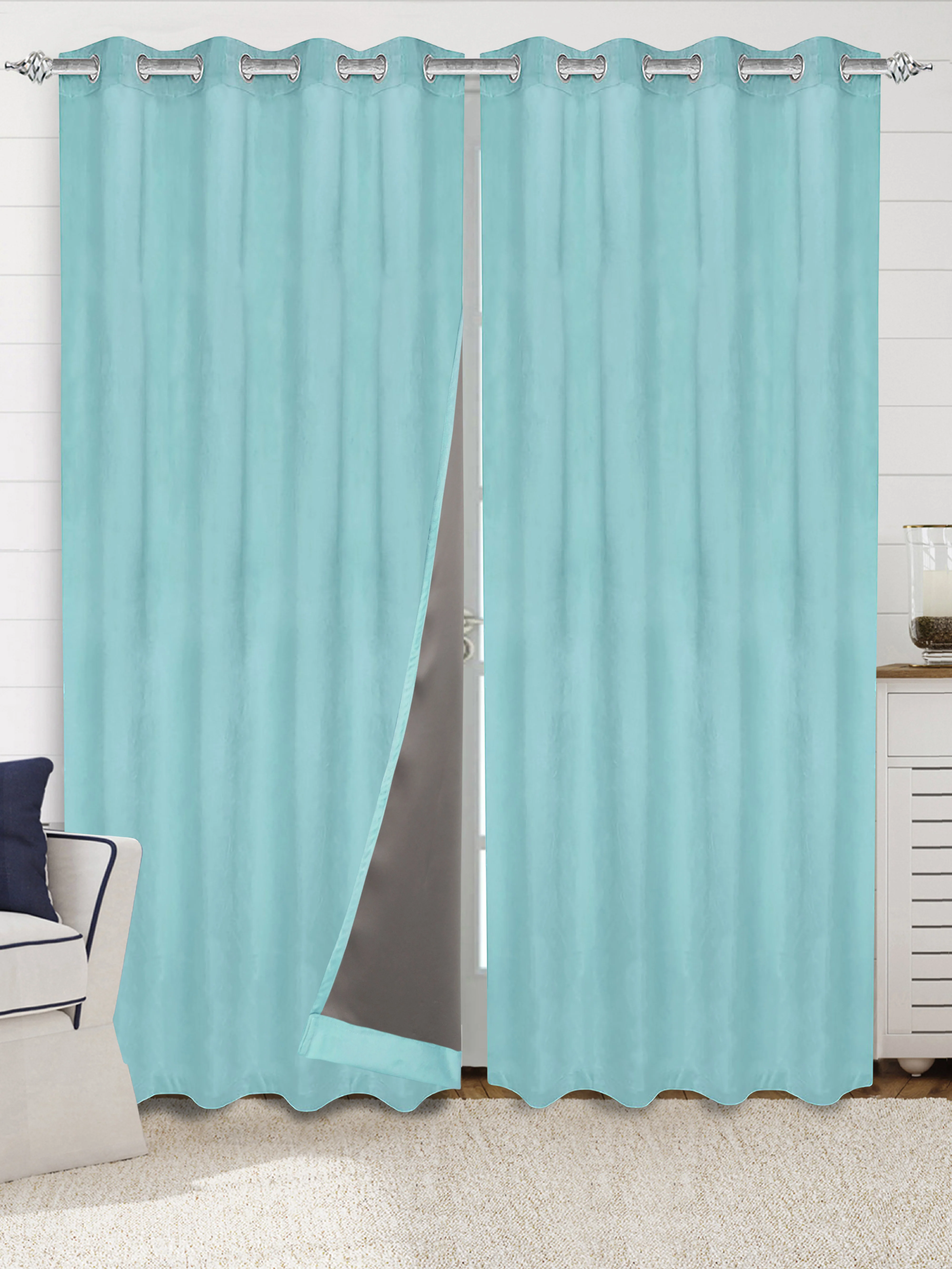 La Crème Plain Velvet Curtain | Luxe Feel & Rich Texture - Image 54