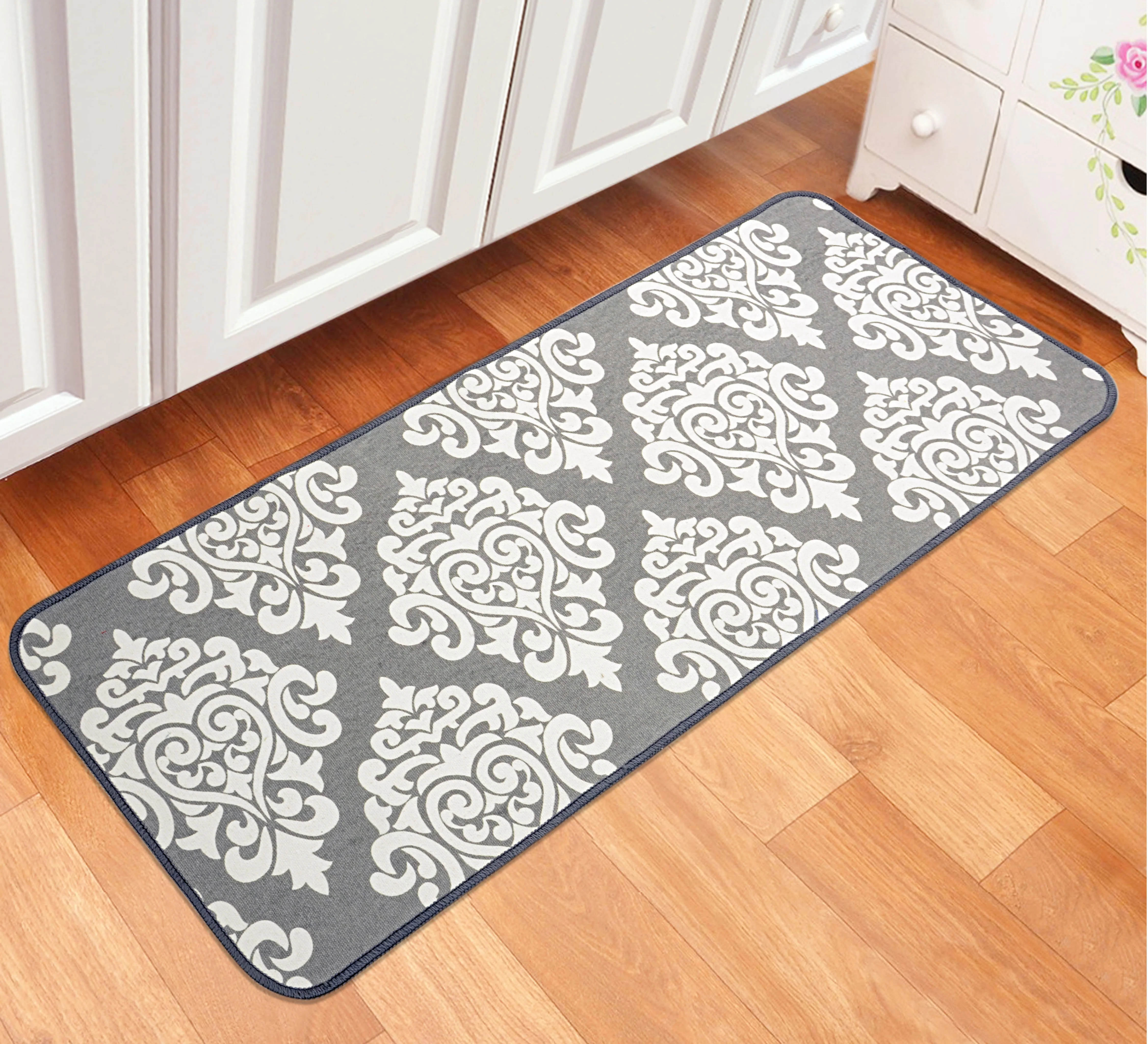 Leela Cotton Floor Runner | Soft Weave for Kitchen & Bedside Spaces - Image 3