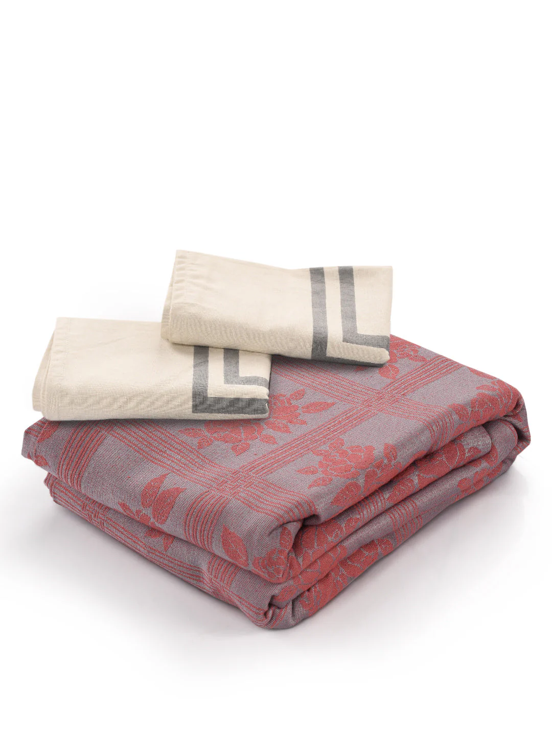 CHECKRO Cotton King Bed Sheet Set | Soft & Stylish + 2 Pillow Covers - Image 8