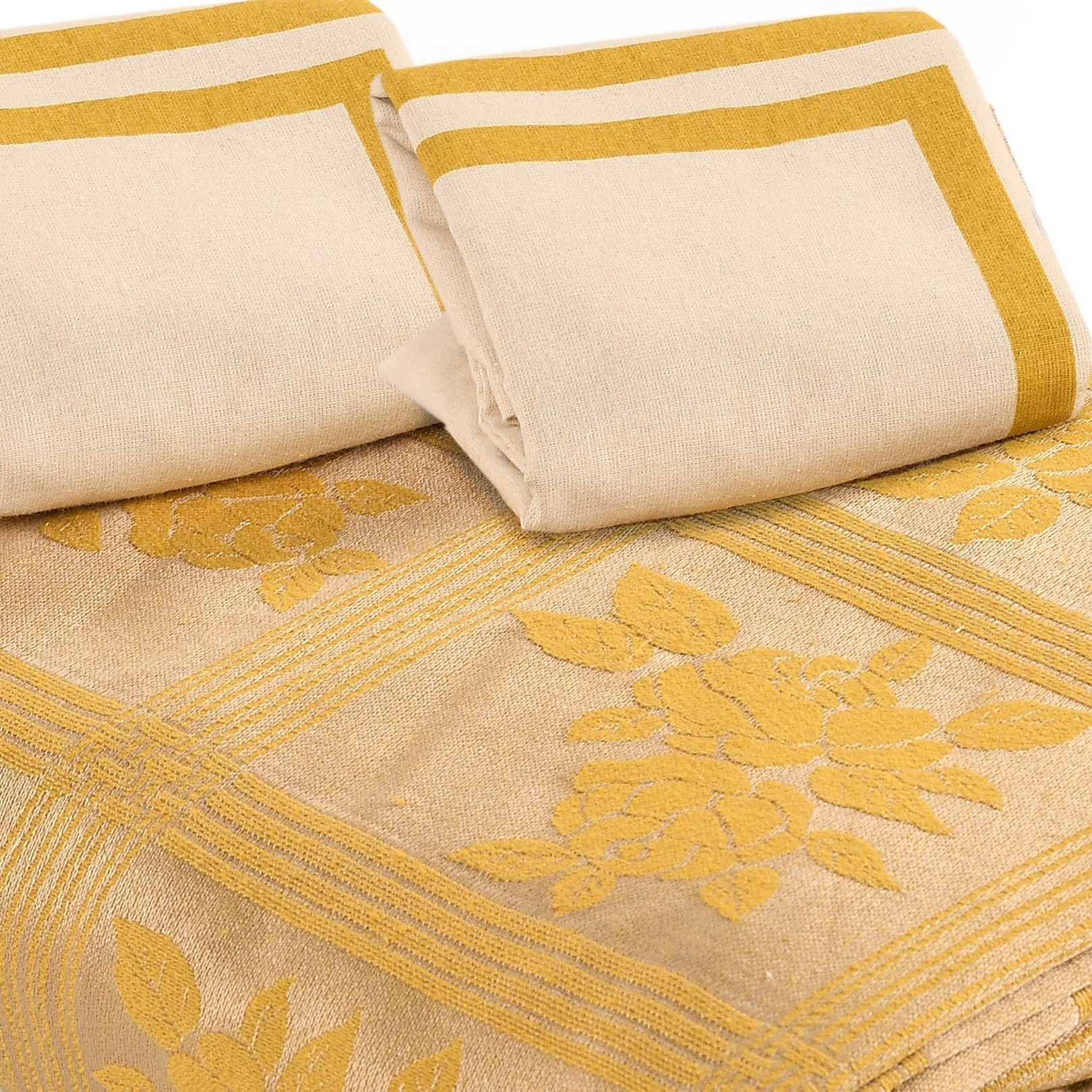 CHECKRO Cotton King Bed Sheet Set | Soft & Stylish + 2 Pillow Covers - Image 12